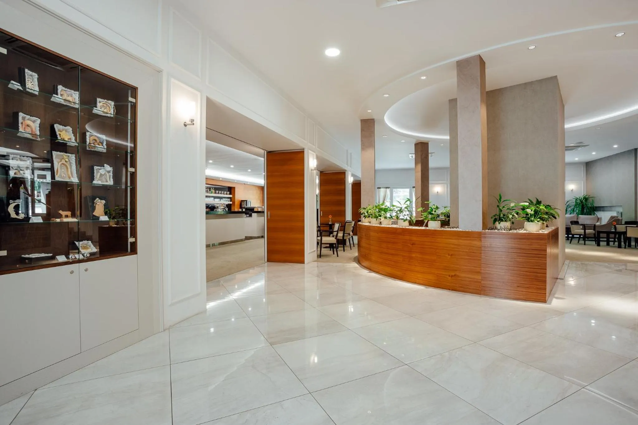 Lobby or reception in Hotel pod Zámkom