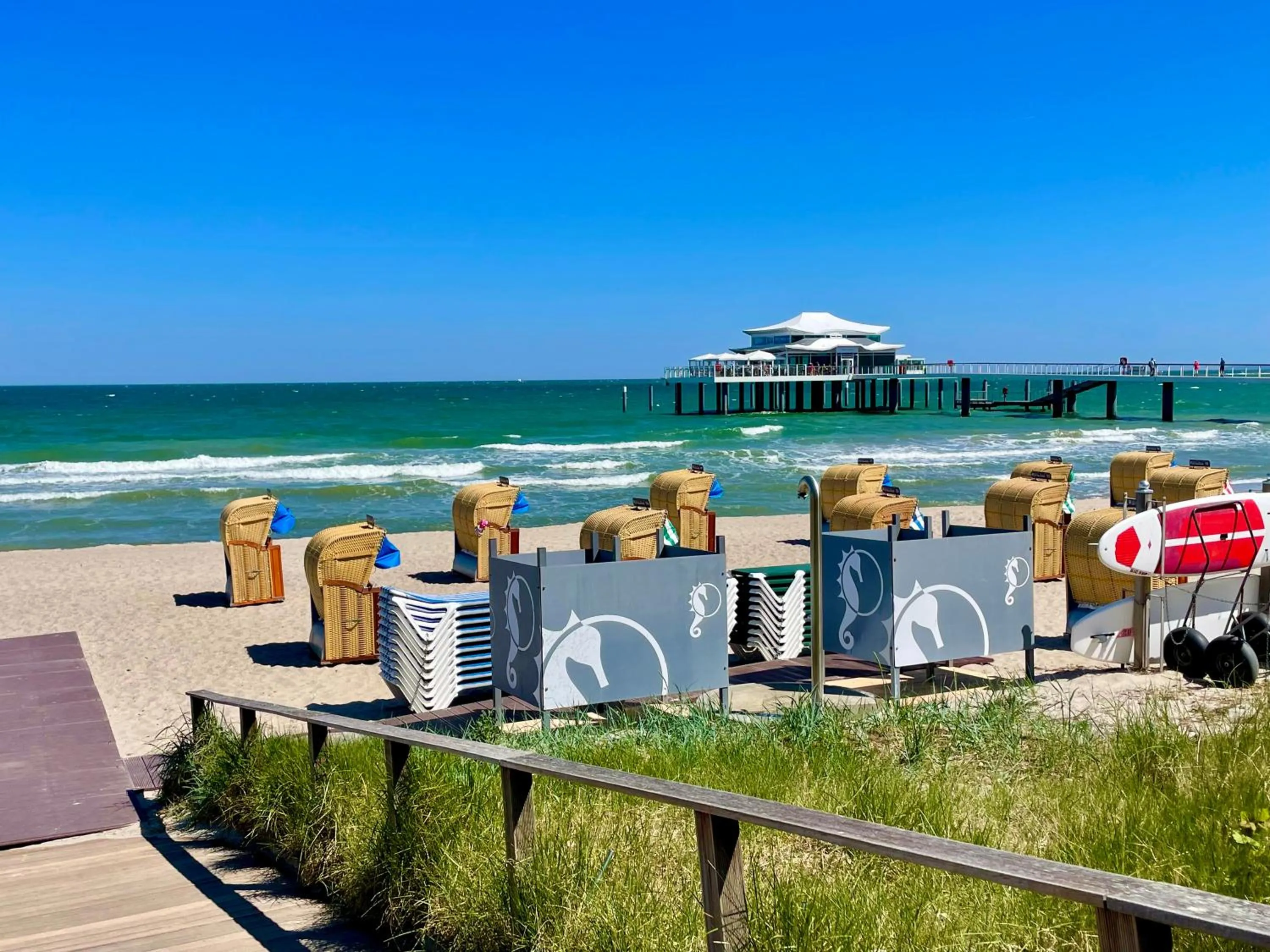 Beach in Country Hotel Timmendorfer Strand