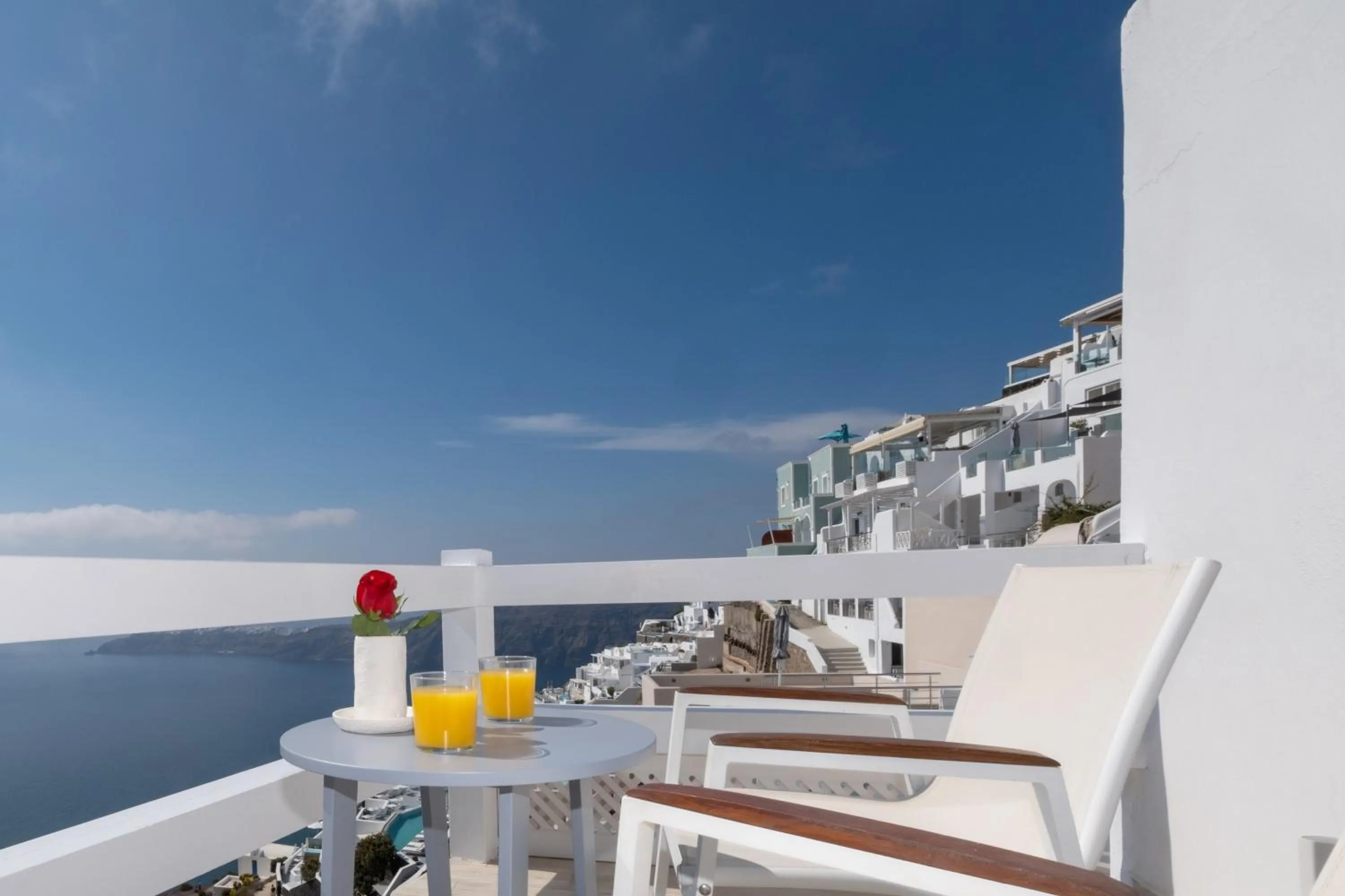 Balcony/Terrace in Anemos Cave Suites