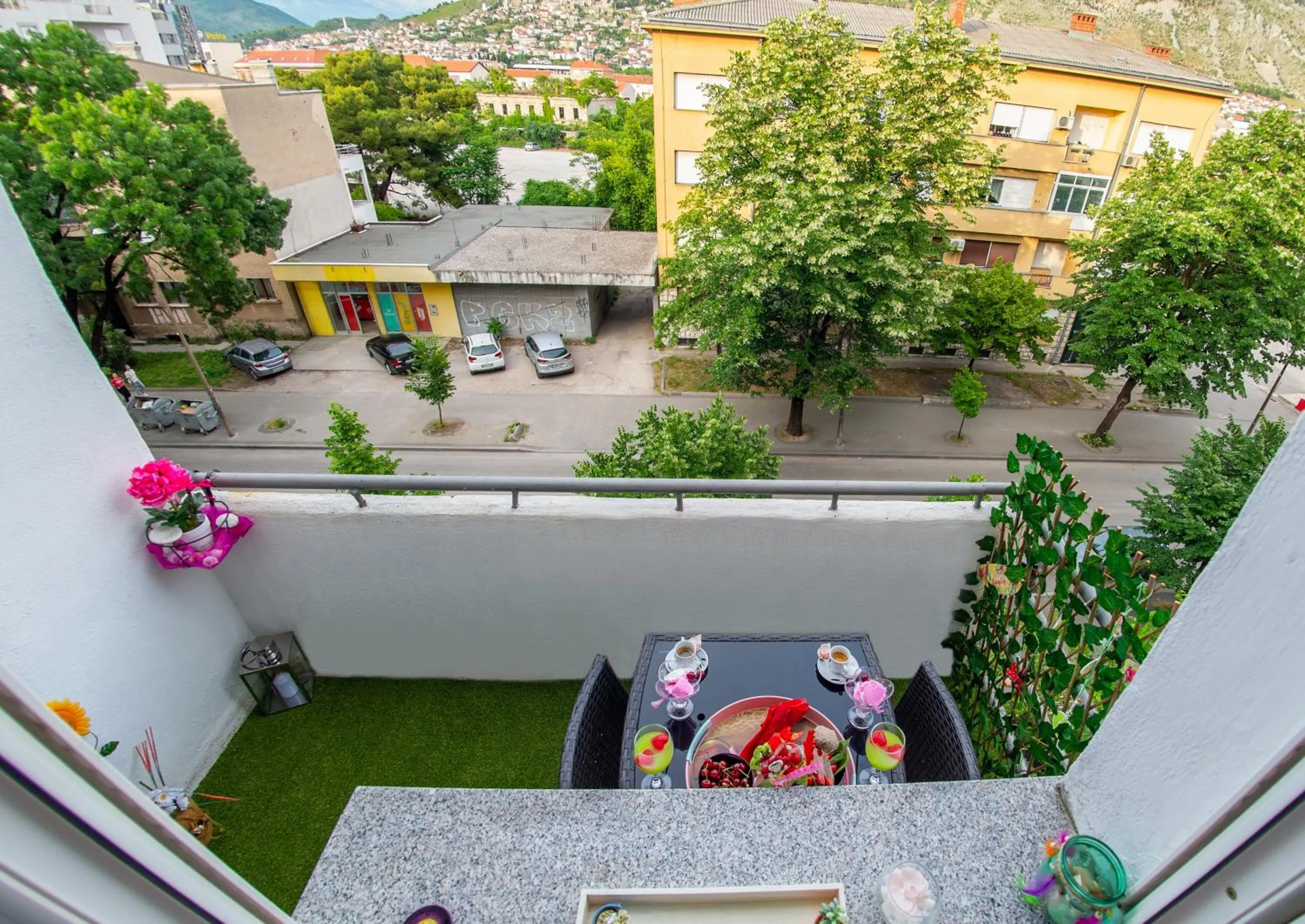 Balcony/Terrace in Smart Home Mostar
