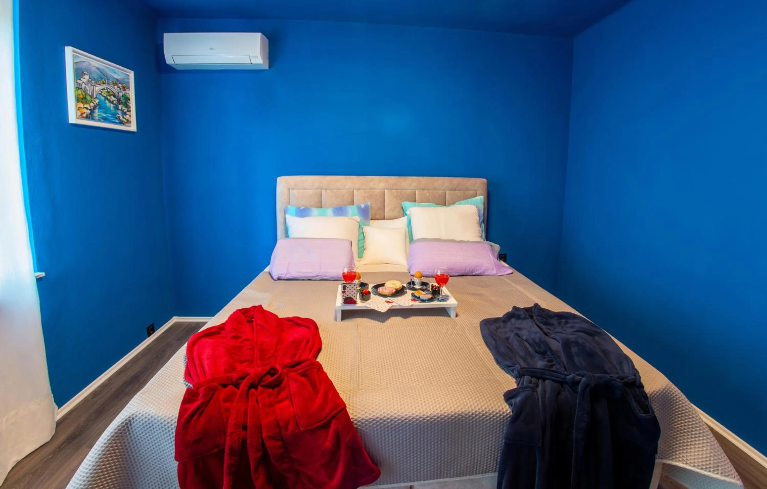 Bedroom, Bed in Smart Home Mostar