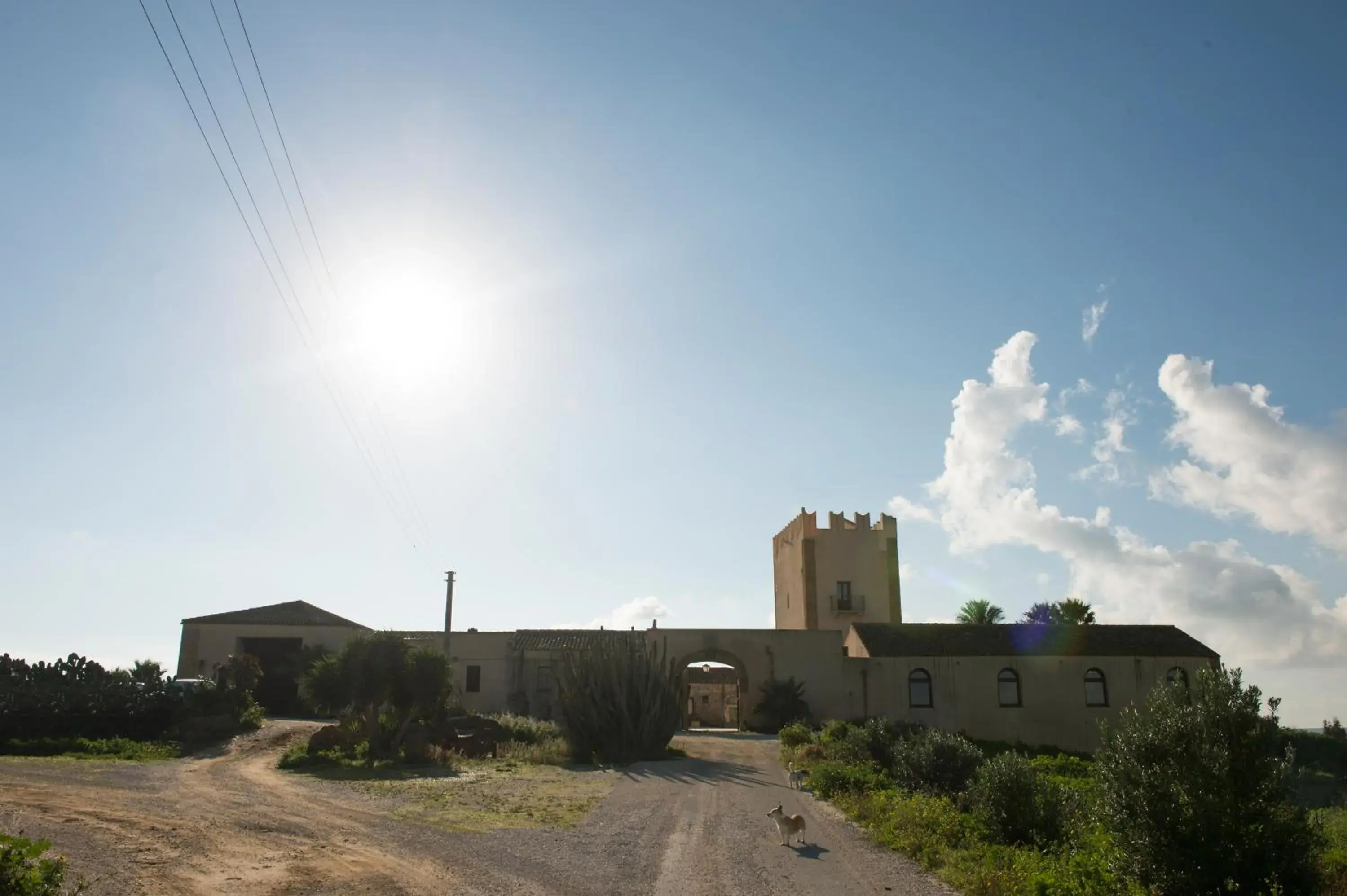 Bird's eye view in Agriturismo sanacore di sanacore salvatore Bird's eye view in Agriturismo sanacore di sanacore salvatore