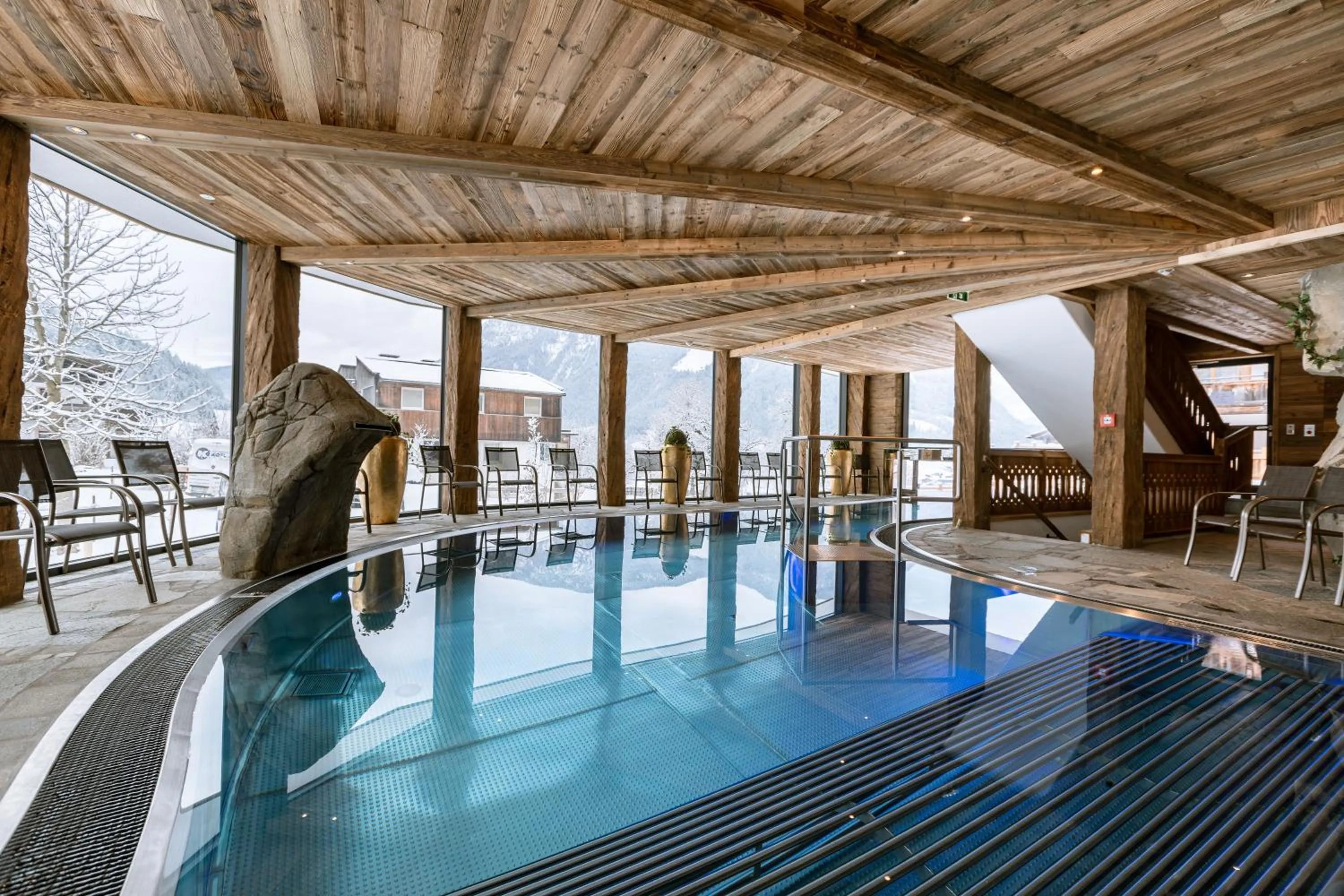 Swimming pool in Hotel Restaurant Hexenalm