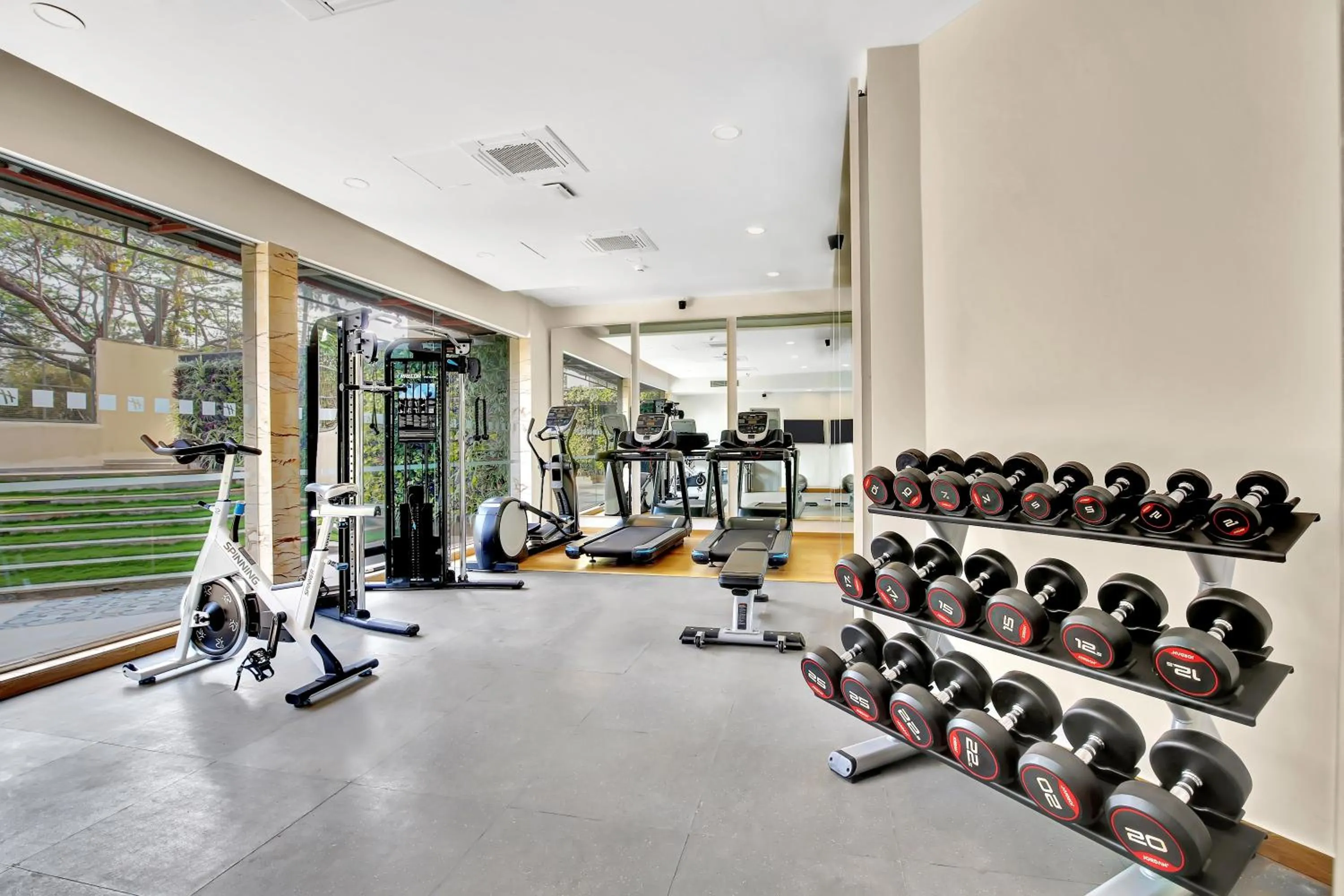 Fitness centre/facilities in Holiday Inn Goa Candolim