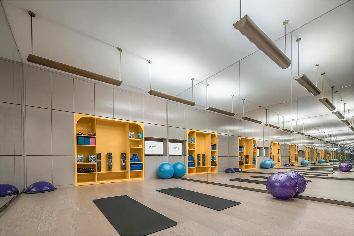Fitness centre/facilities in Holiday Inn Fuyang by IHG