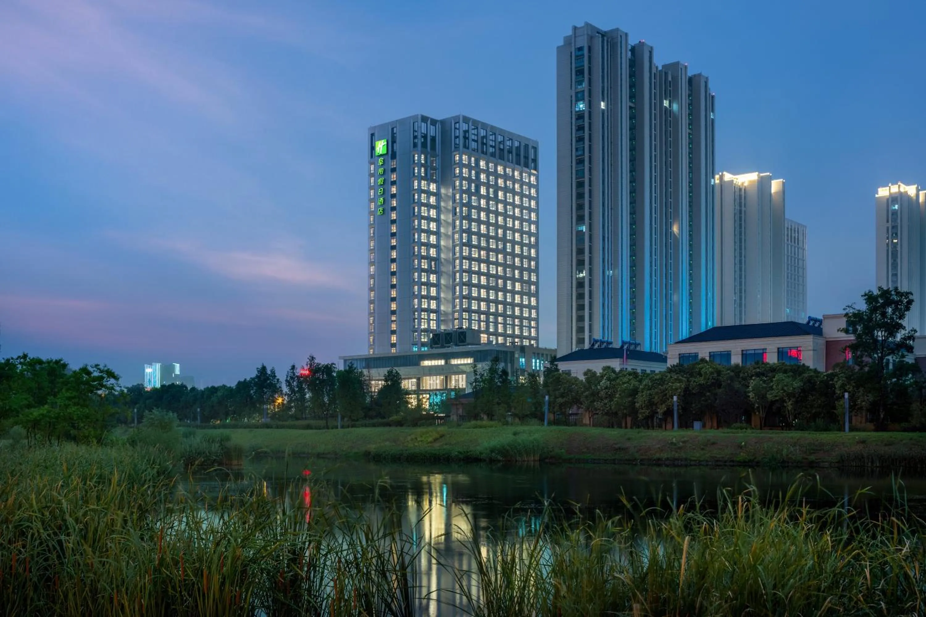 Property building in Holiday Inn Fuyang by IHG