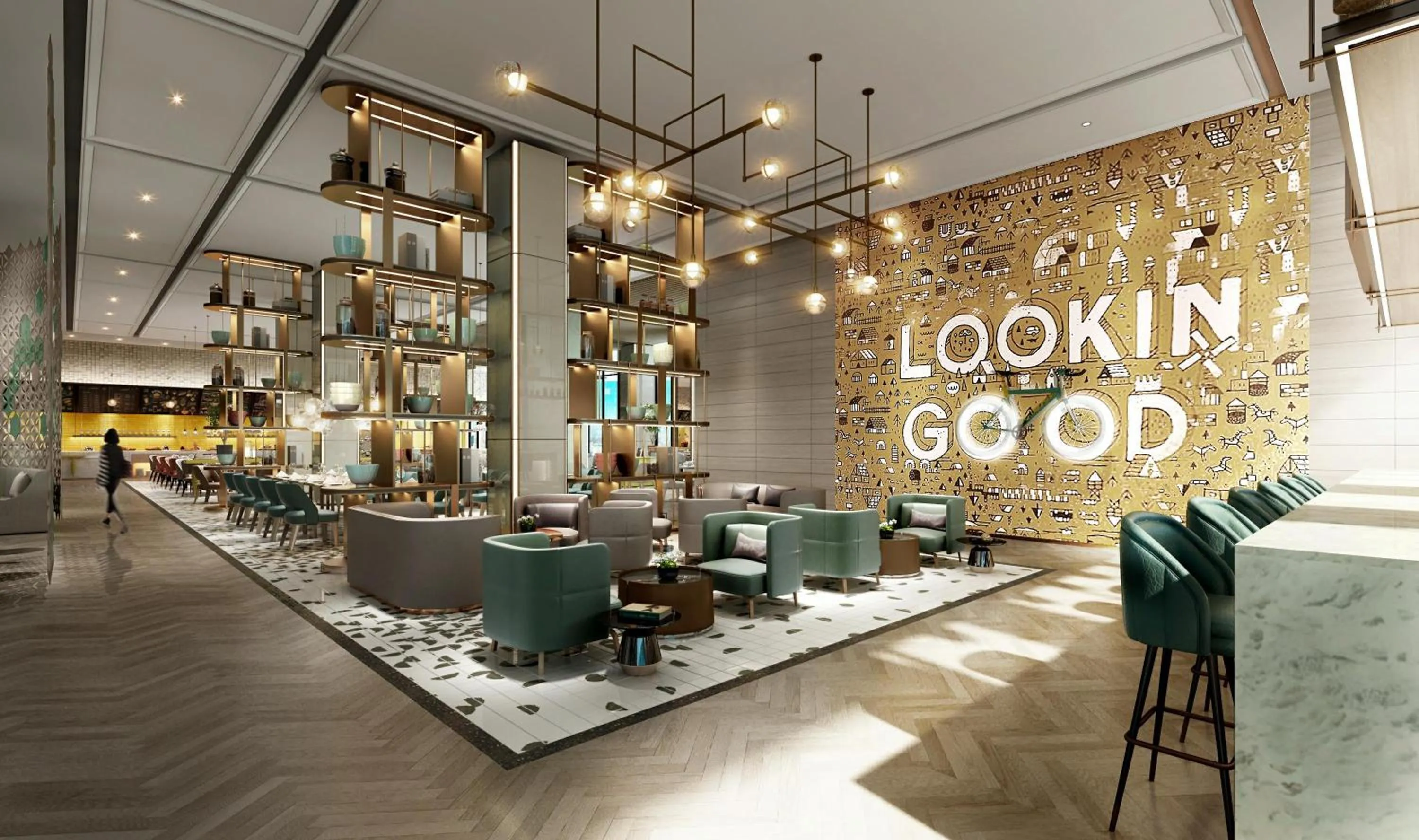 Restaurant/places to eat in Holiday Inn Fuyang by IHG