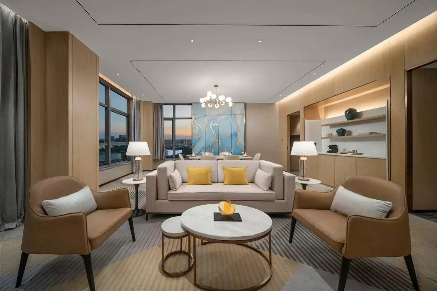 Living room in Holiday Inn Fuyang by IHG Living room in Holiday Inn Fuyang by IHG