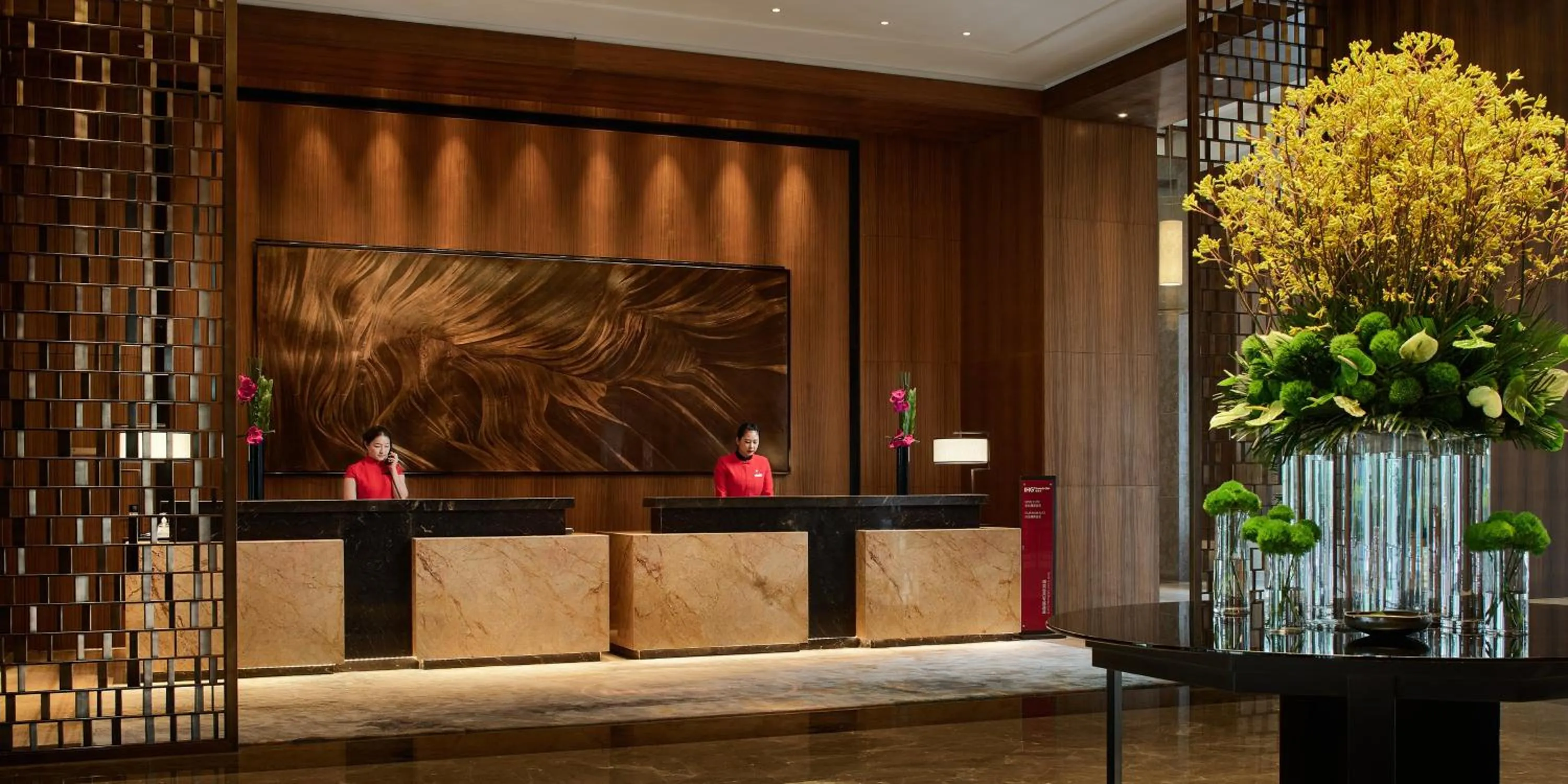 Property building in HUALUXE Ningbo Harbor City