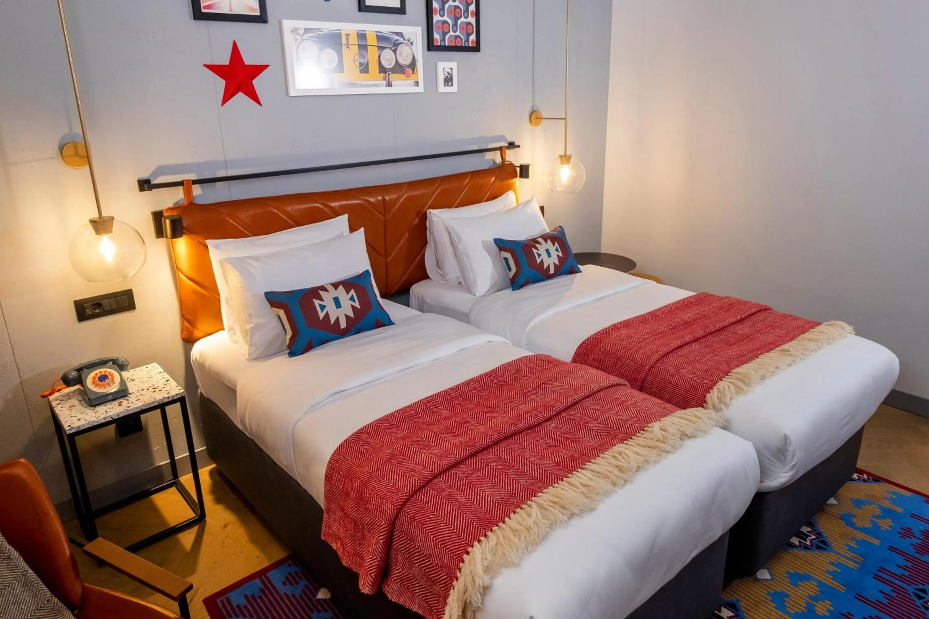 Photo of the whole room, Bed in Hotel Indigo Belgrade by IHG