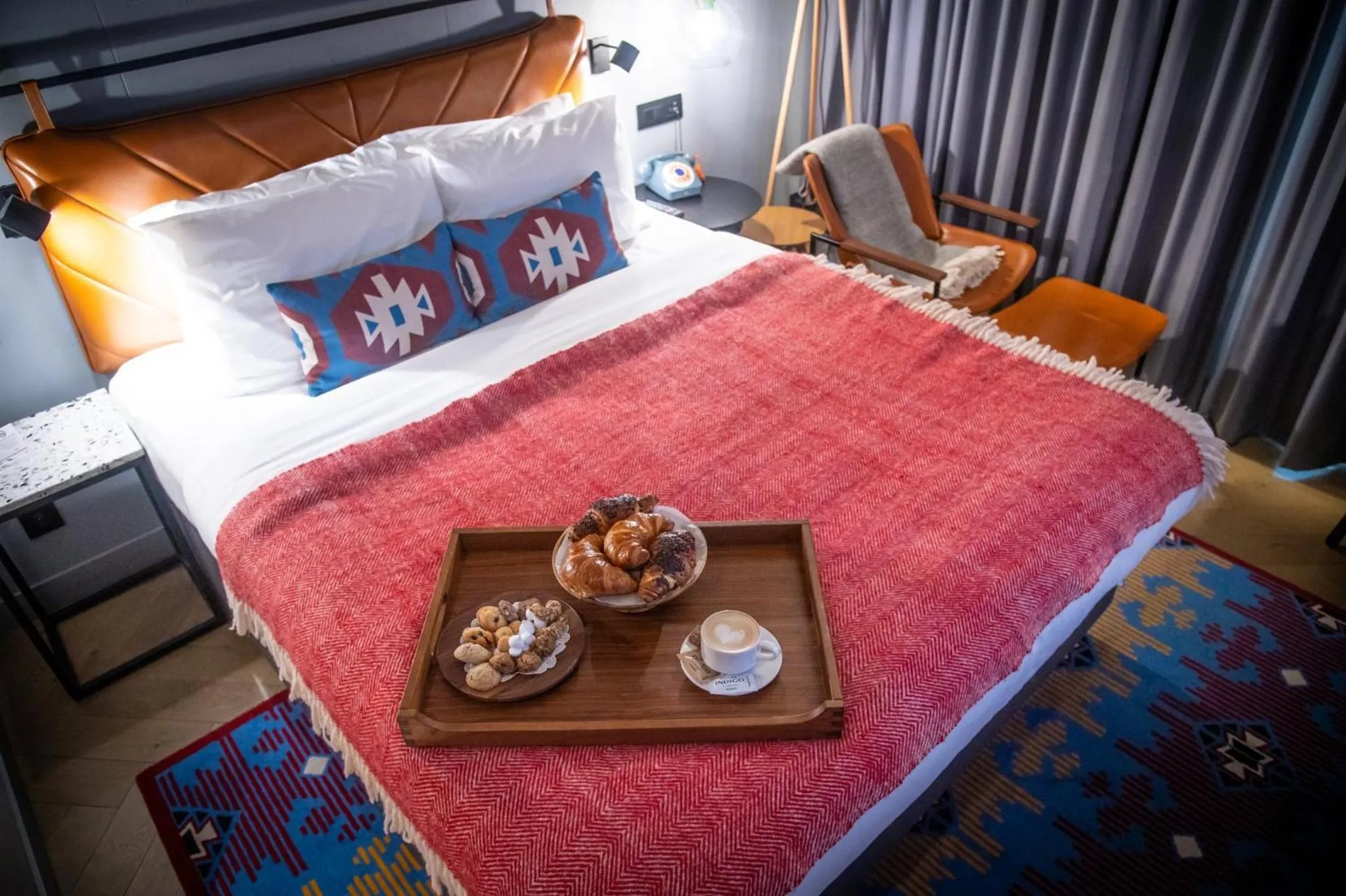 Photo of the whole room, Bed in Hotel Indigo Belgrade by IHG