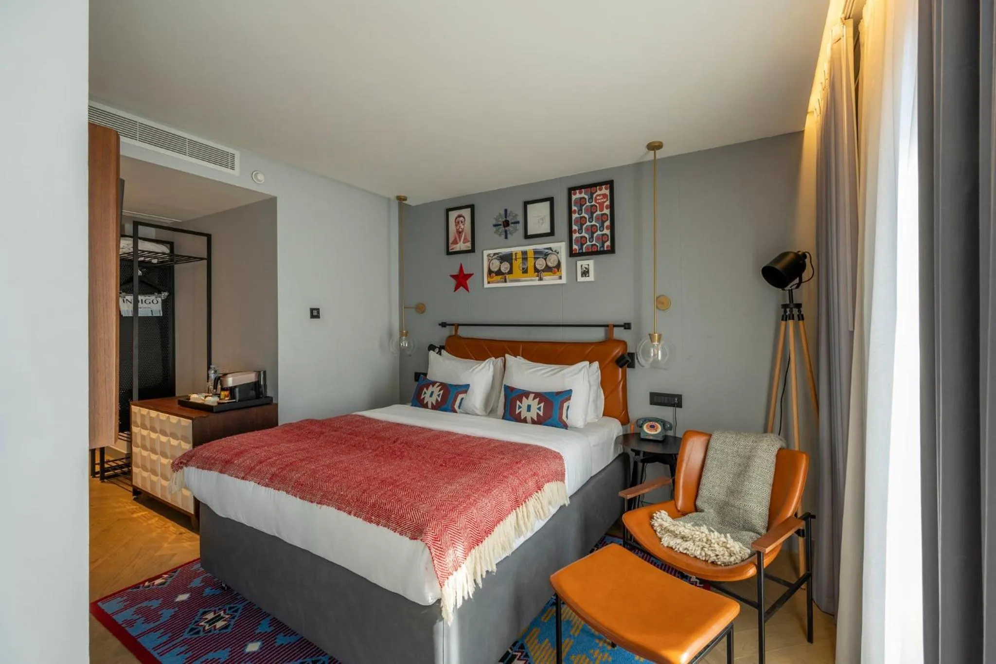 Photo of the whole room, Bed in Hotel Indigo Belgrade by IHG