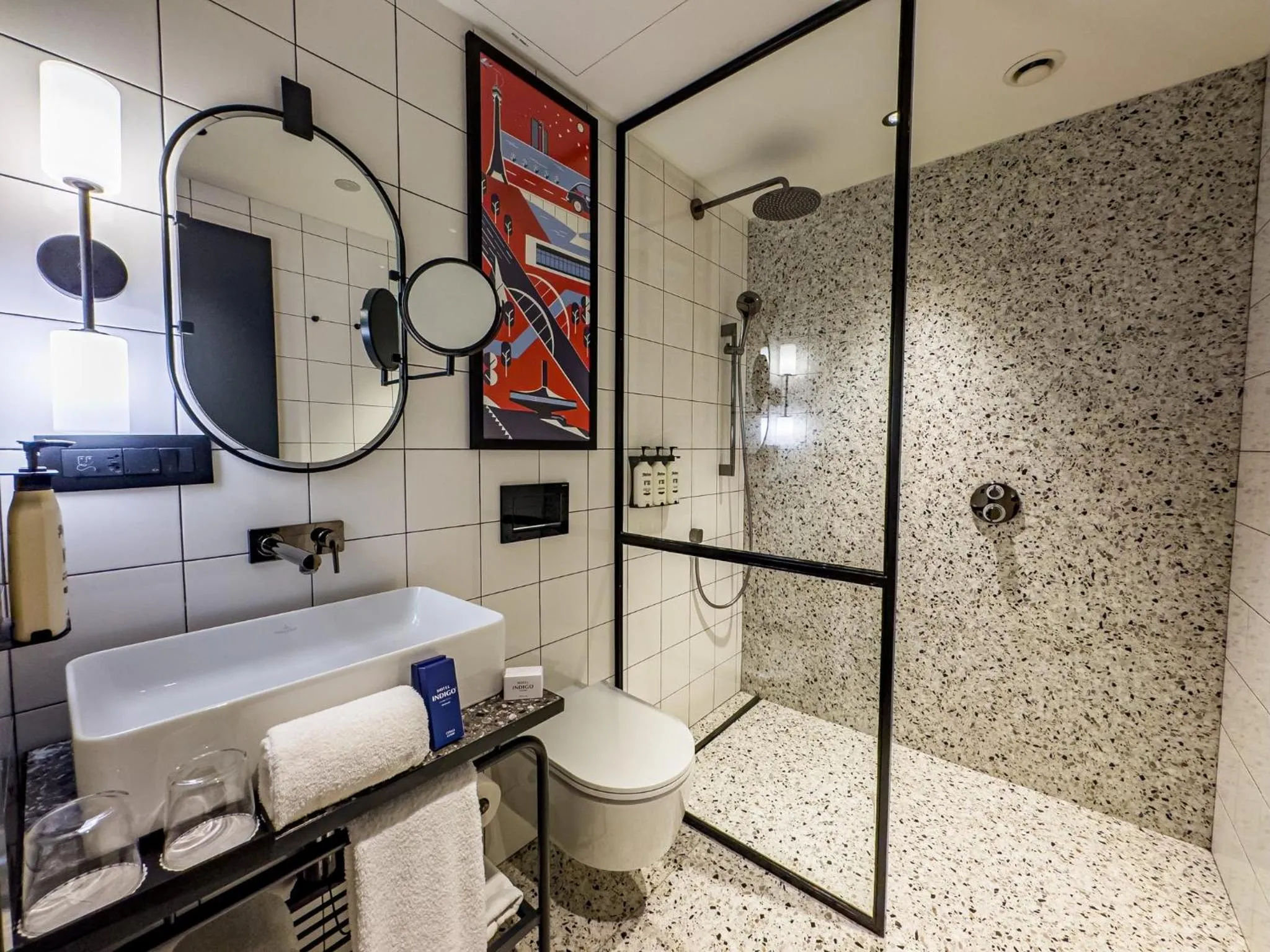 Bathroom in Hotel Indigo Belgrade by IHG