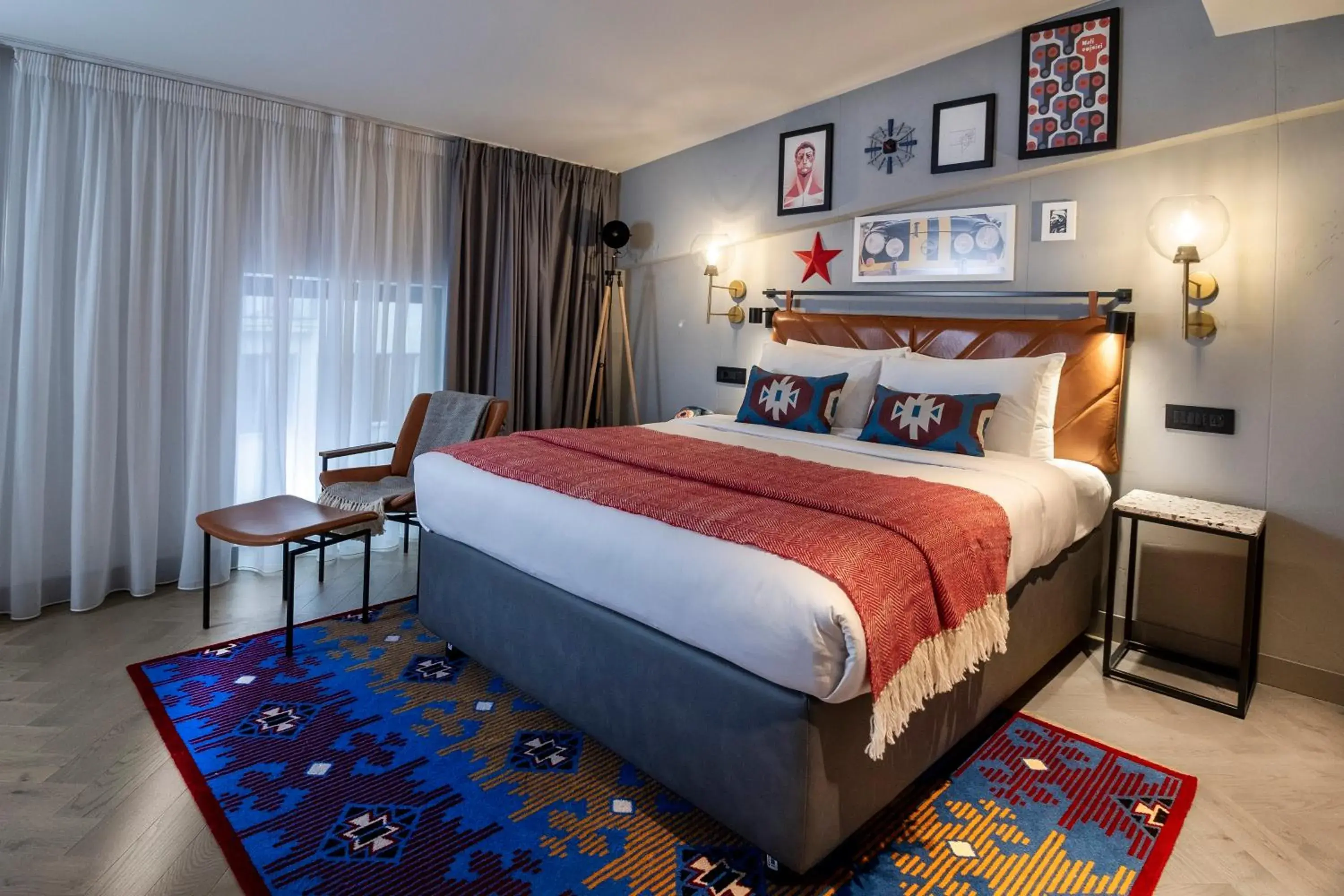 Standard Queen Room with Street View in Hotel Indigo Belgrade by IHG Standard Queen Room with Street View in Hotel Indigo Belgrade by IHG