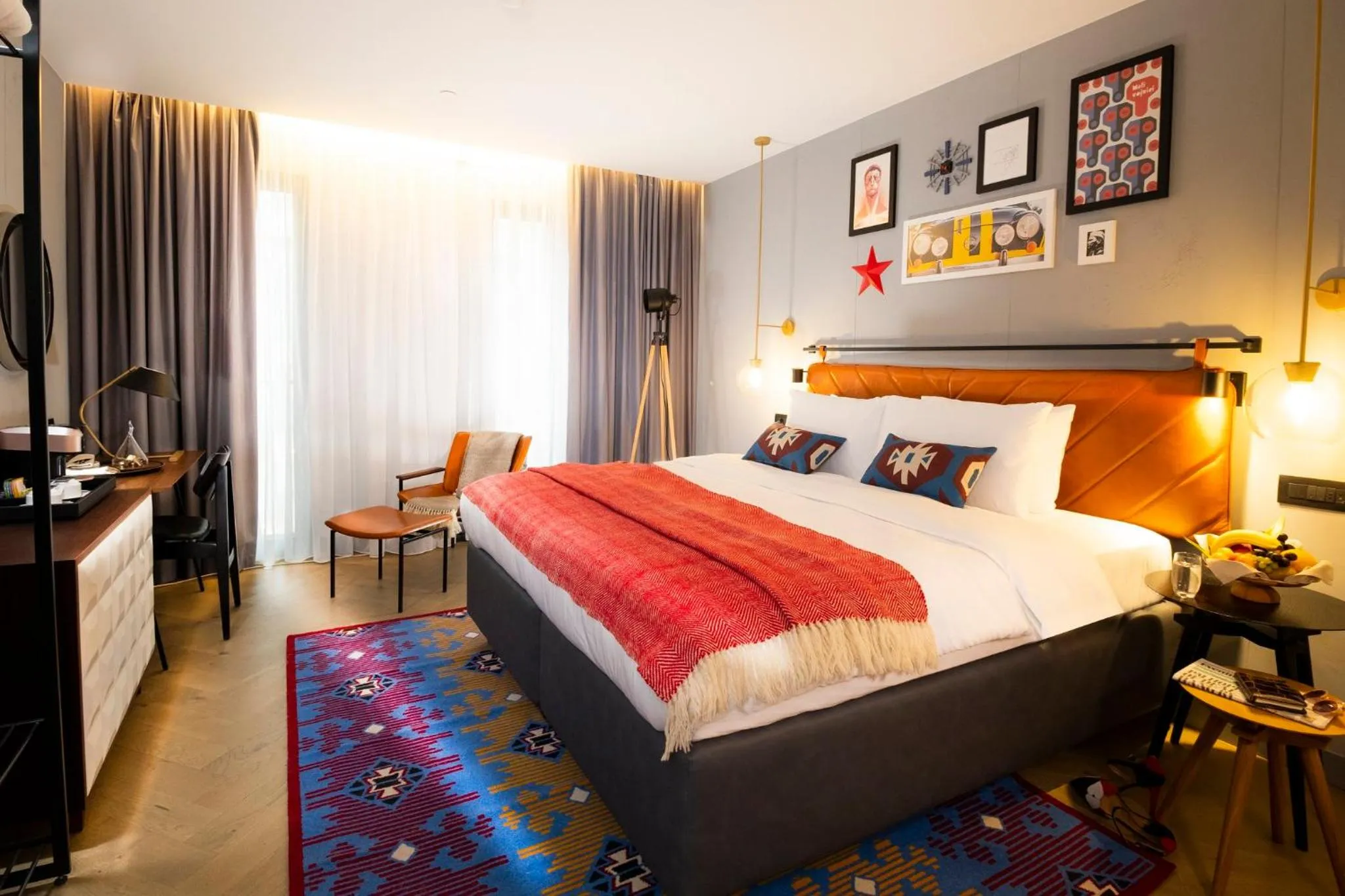 Photo of the whole room, Bed in Hotel Indigo Belgrade by IHG