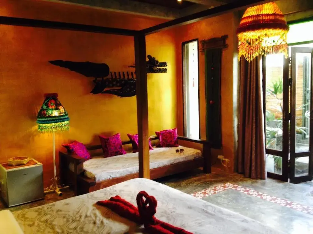 Bed in Soi One Boutique Bedrooms Bed in Soi One Boutique Bedrooms