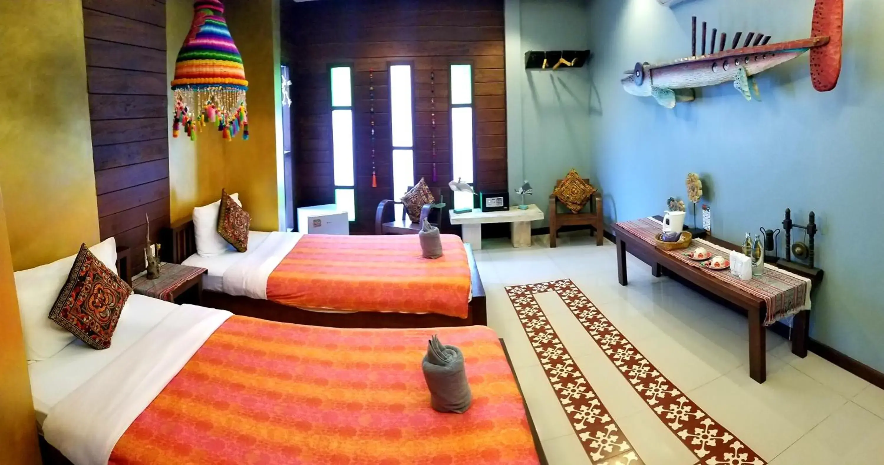 Bed in Soi One Boutique Bedrooms Bed in Soi One Boutique Bedrooms