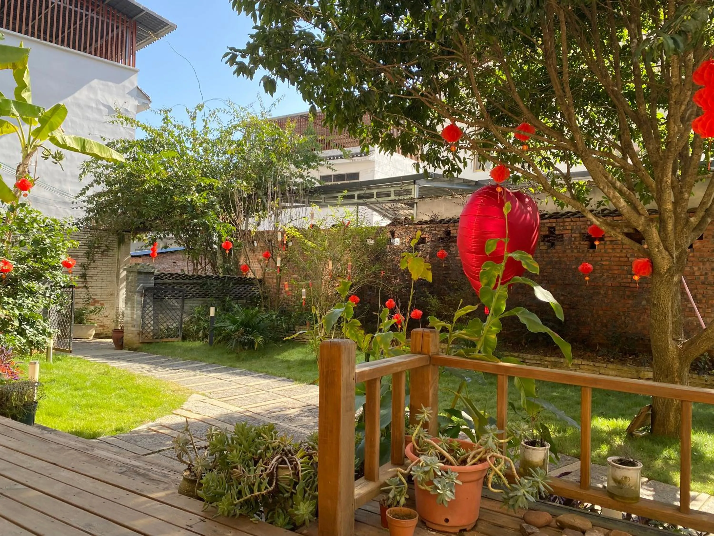 Garden in YangShuo Eden Inn