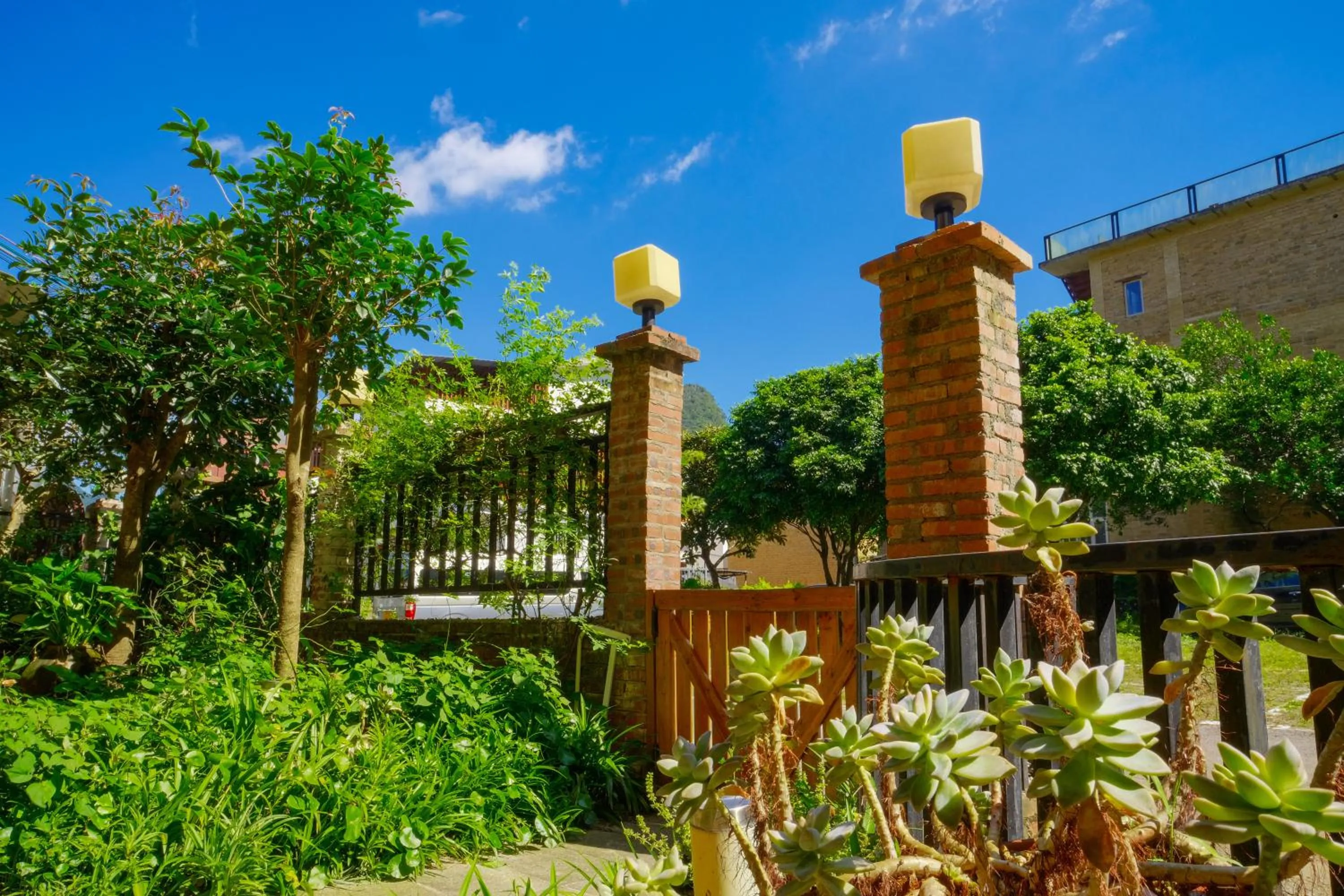 Garden in YangShuo Eden Inn