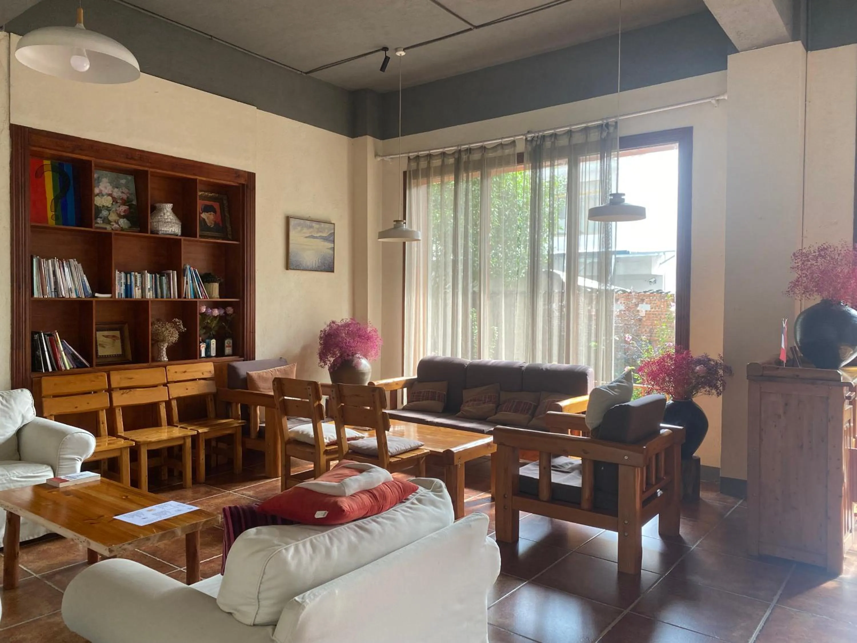 Lobby or reception in YangShuo Eden Inn