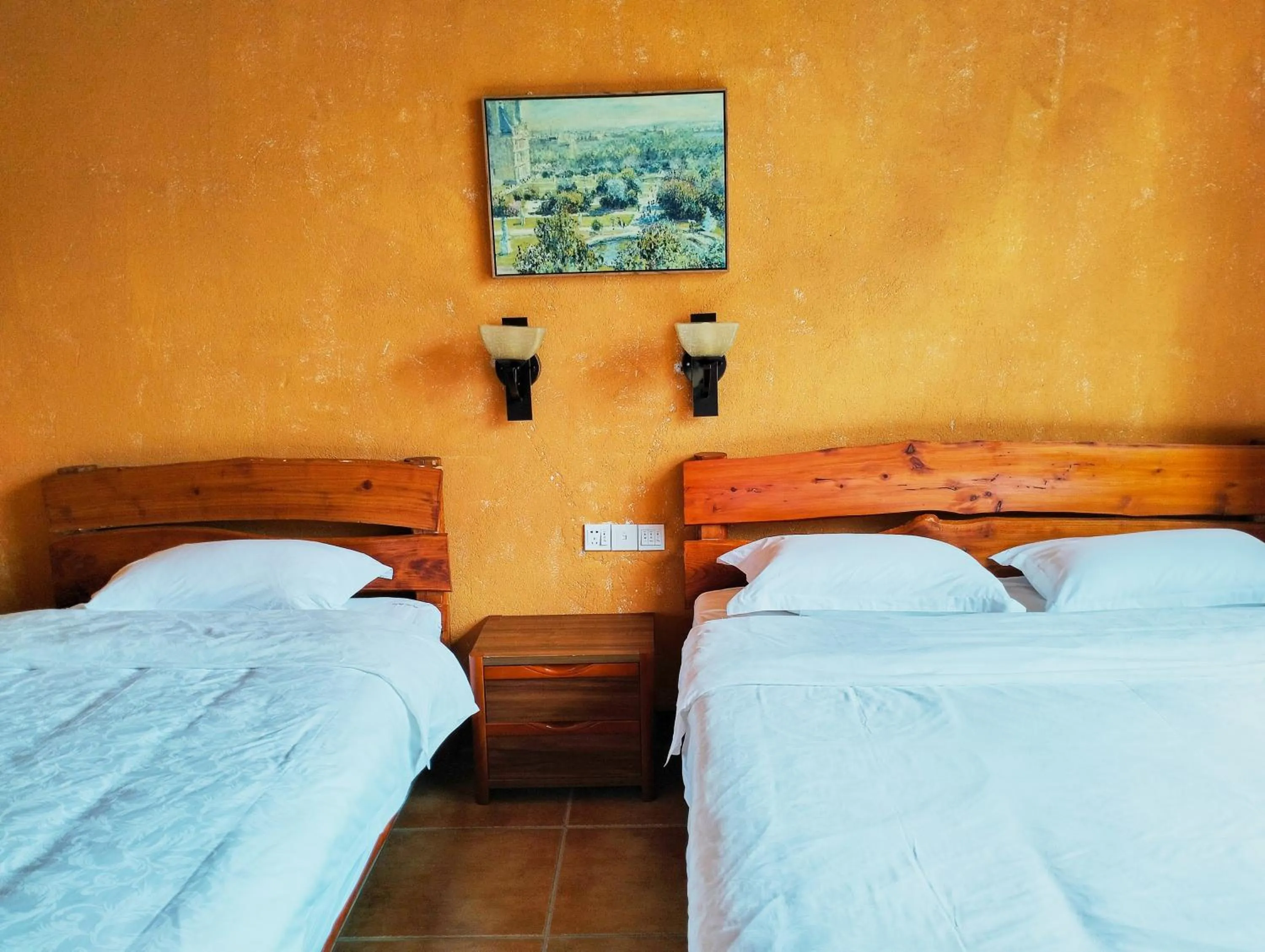Bedroom, Bed in YangShuo Eden Inn