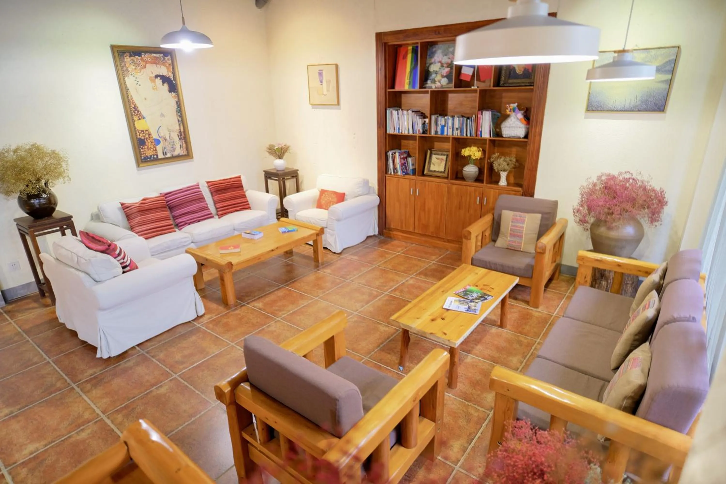 Living room in YangShuo Eden Inn