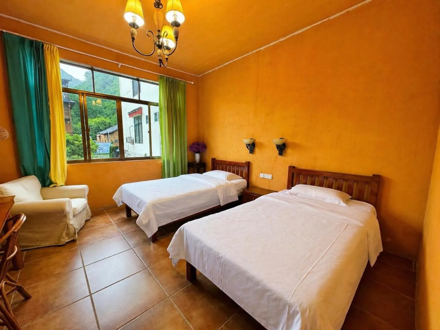 Bedroom, Bed in YangShuo Eden Inn