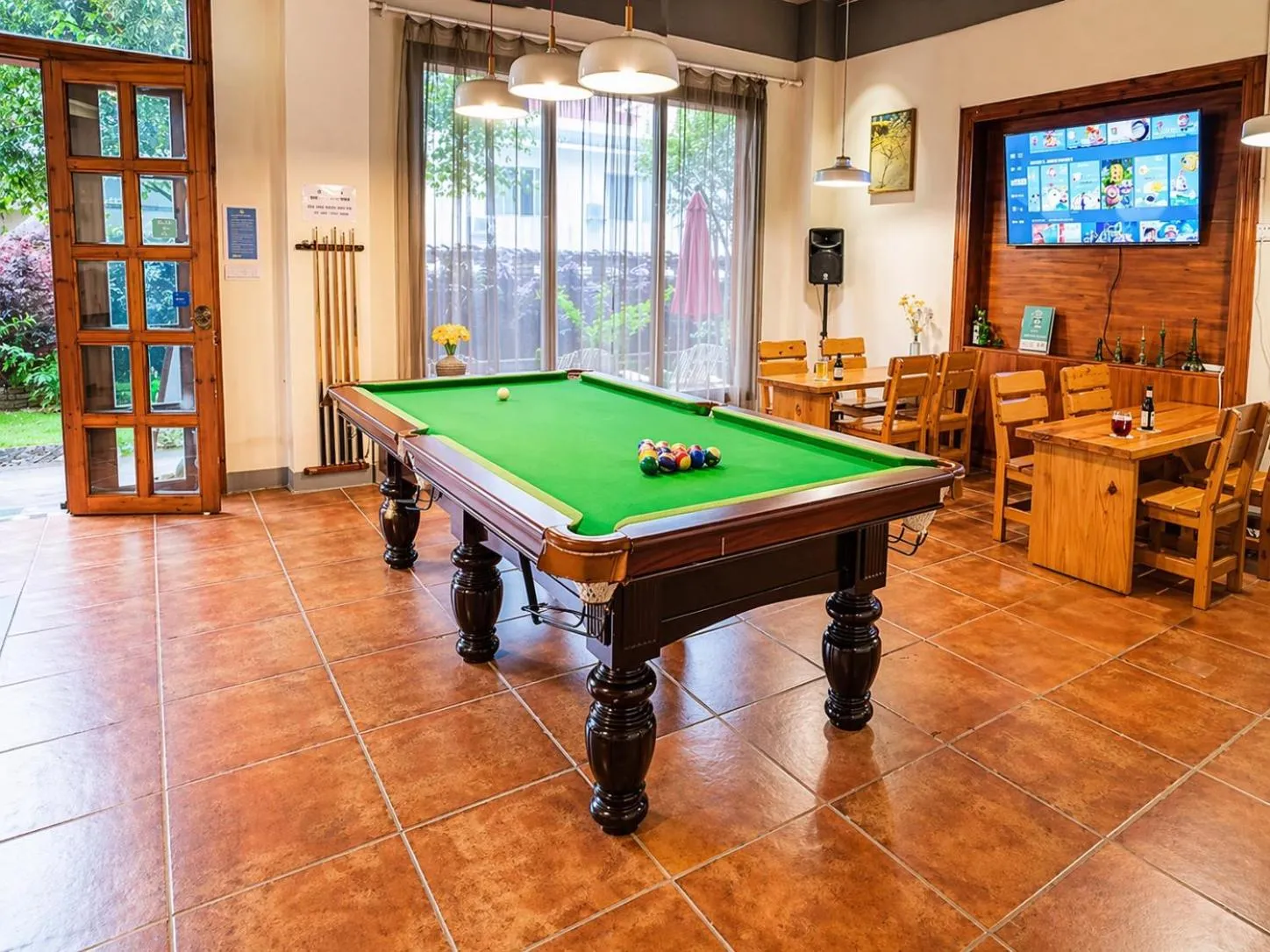 Billiard in YangShuo Eden Inn