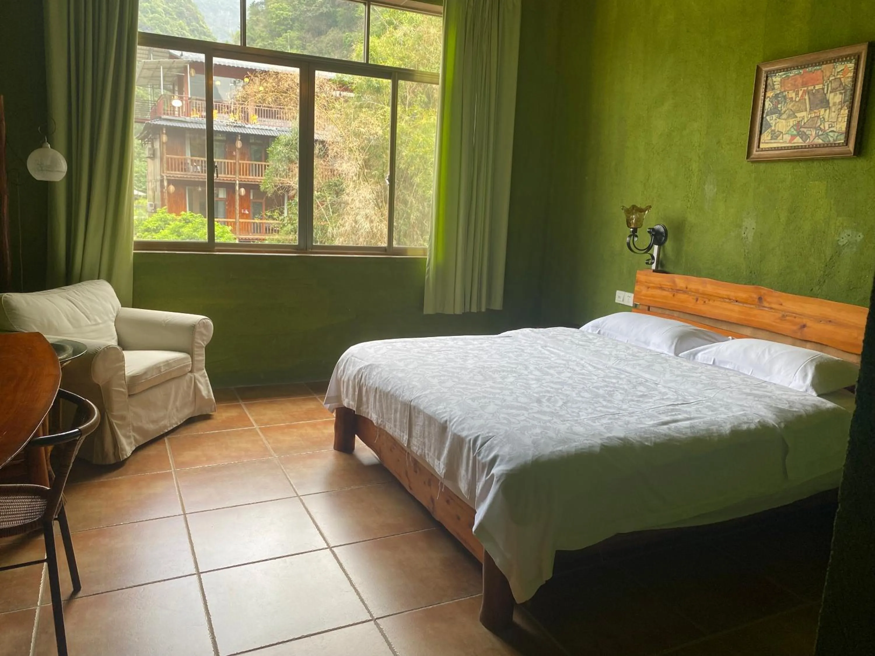 Bed in YangShuo Eden Inn