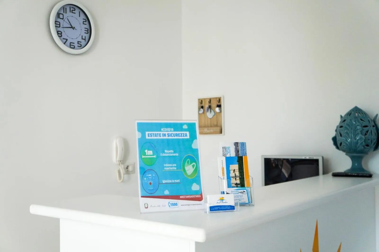 Lobby or reception in B&B Mareluce