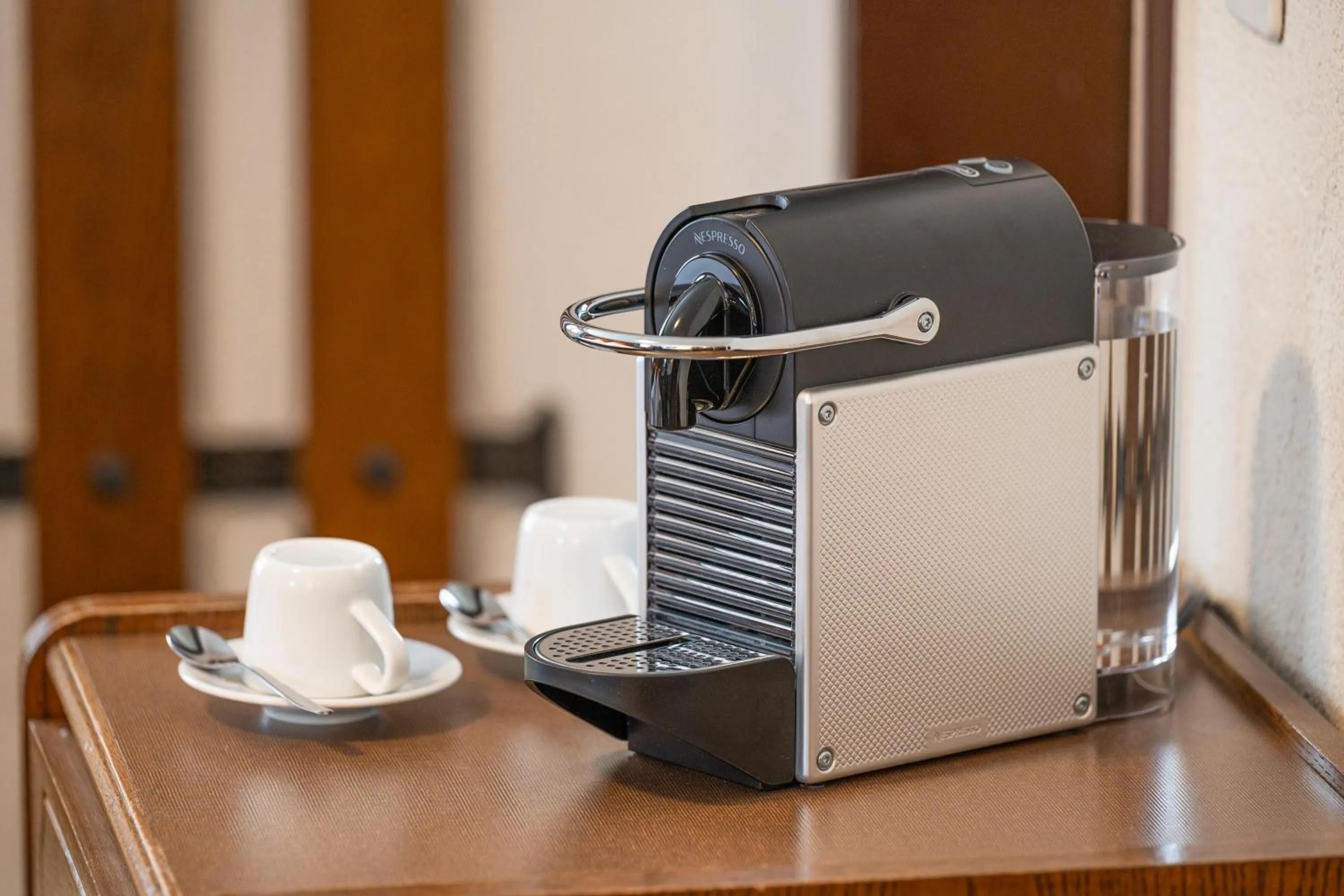 Coffee/tea facilities in Grichting Hotel & Serviced Apartments