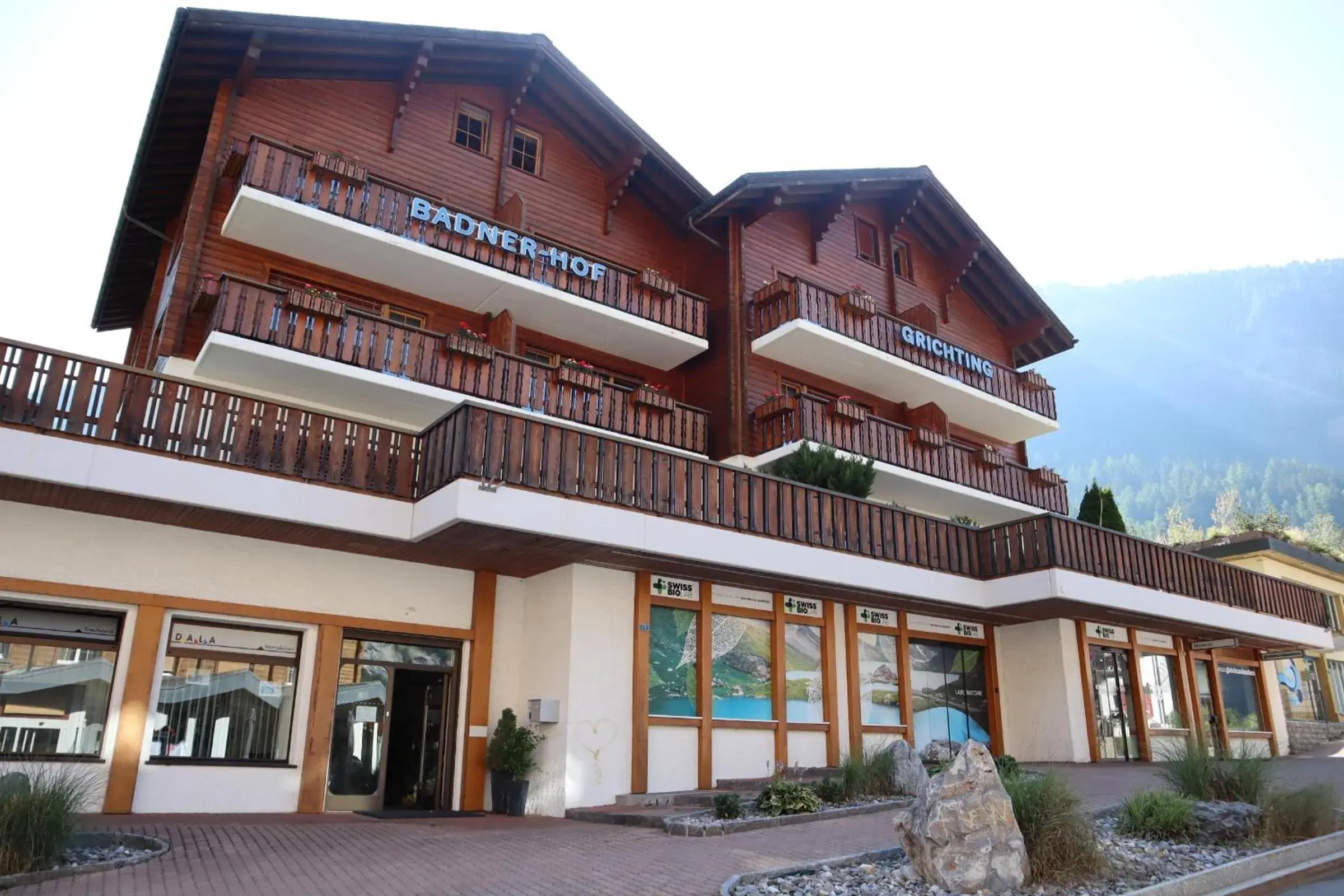 Property building in Grichting Hotel & Serviced Apartments Property building in Grichting Hotel & Serviced Apartments