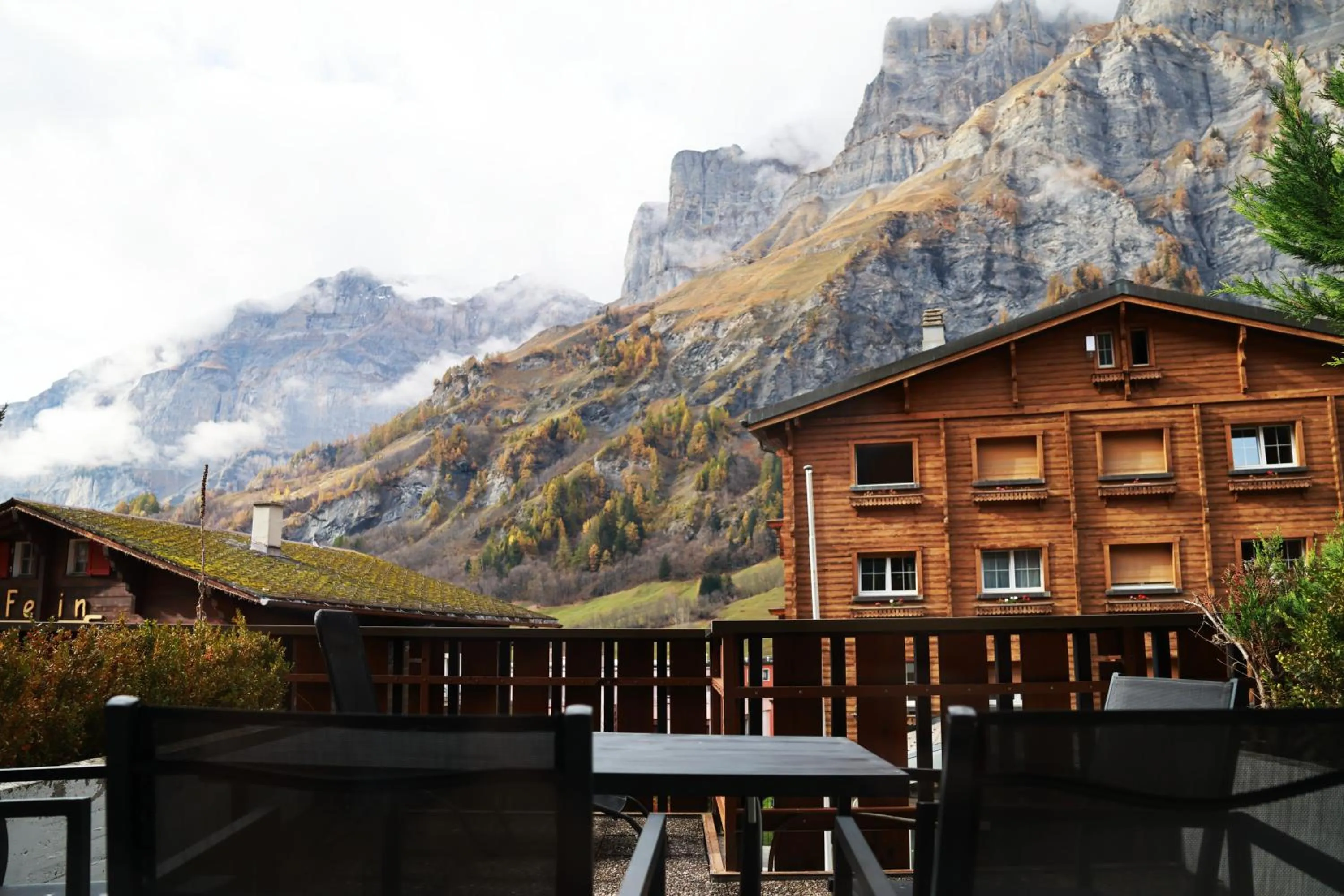 Balcony/Terrace in Grichting Hotel & Serviced Apartments