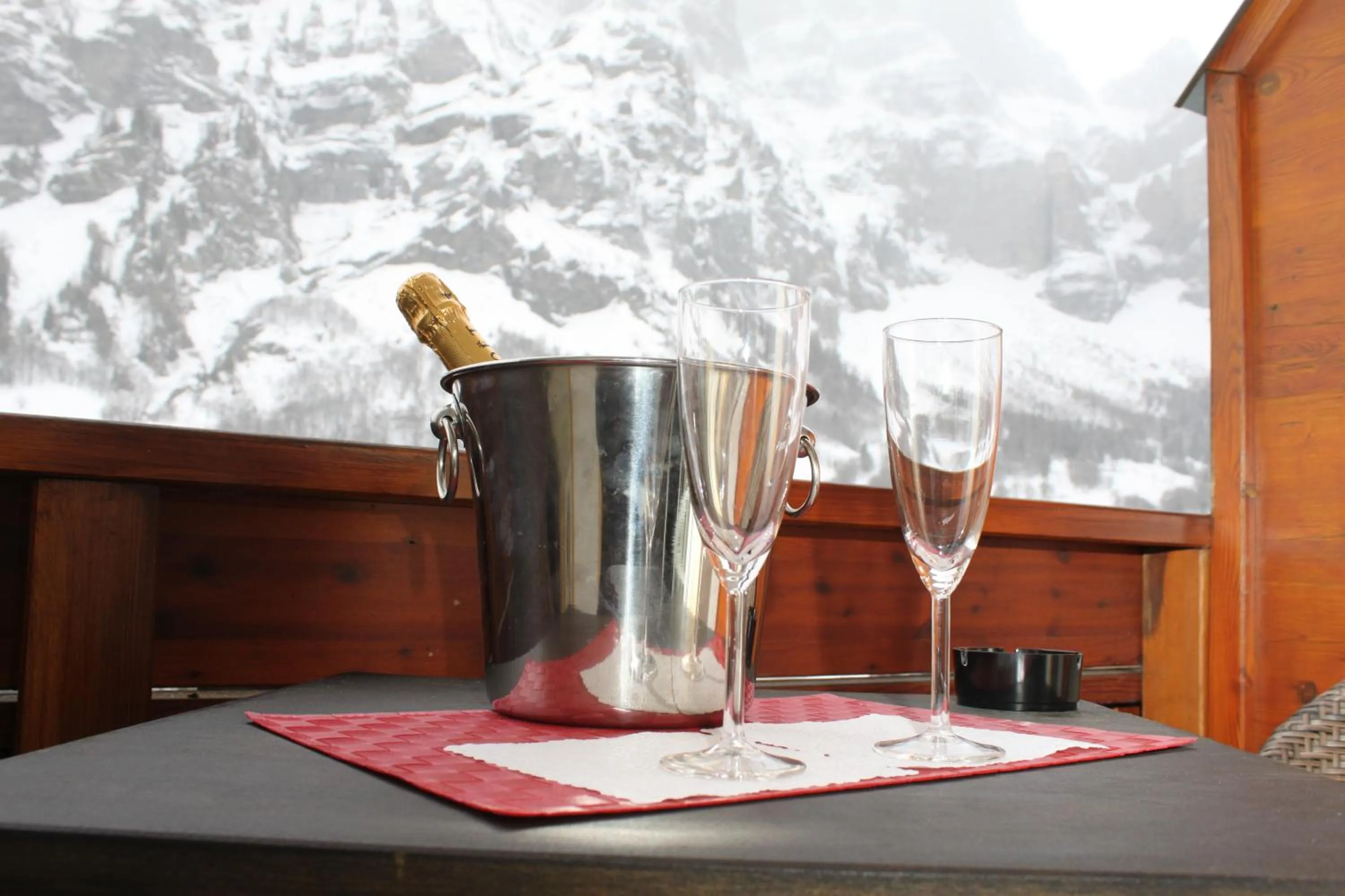 Mountain view in Grichting Hotel & Serviced Apartments