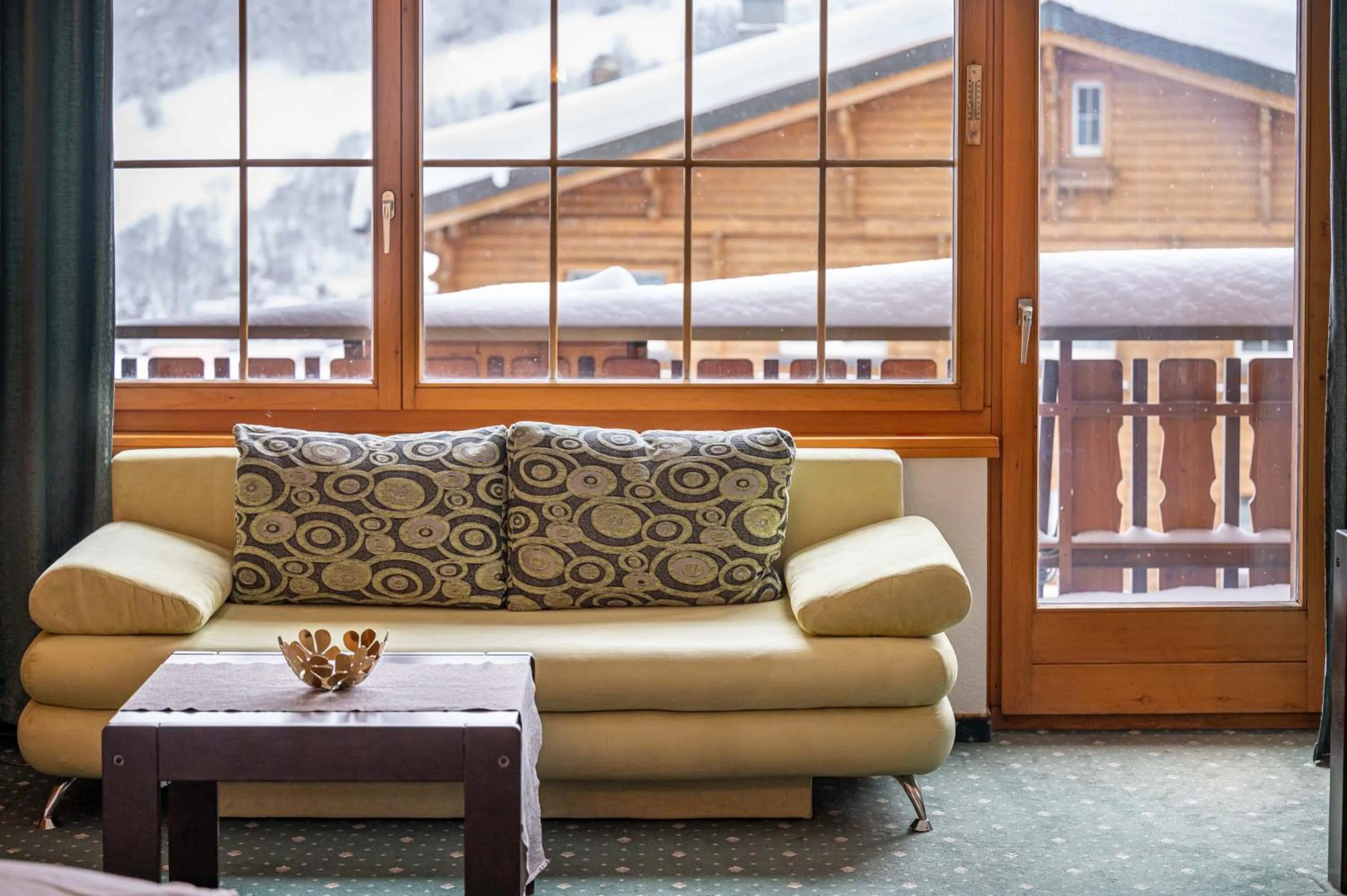 Balcony/Terrace in Grichting Hotel & Serviced Apartments