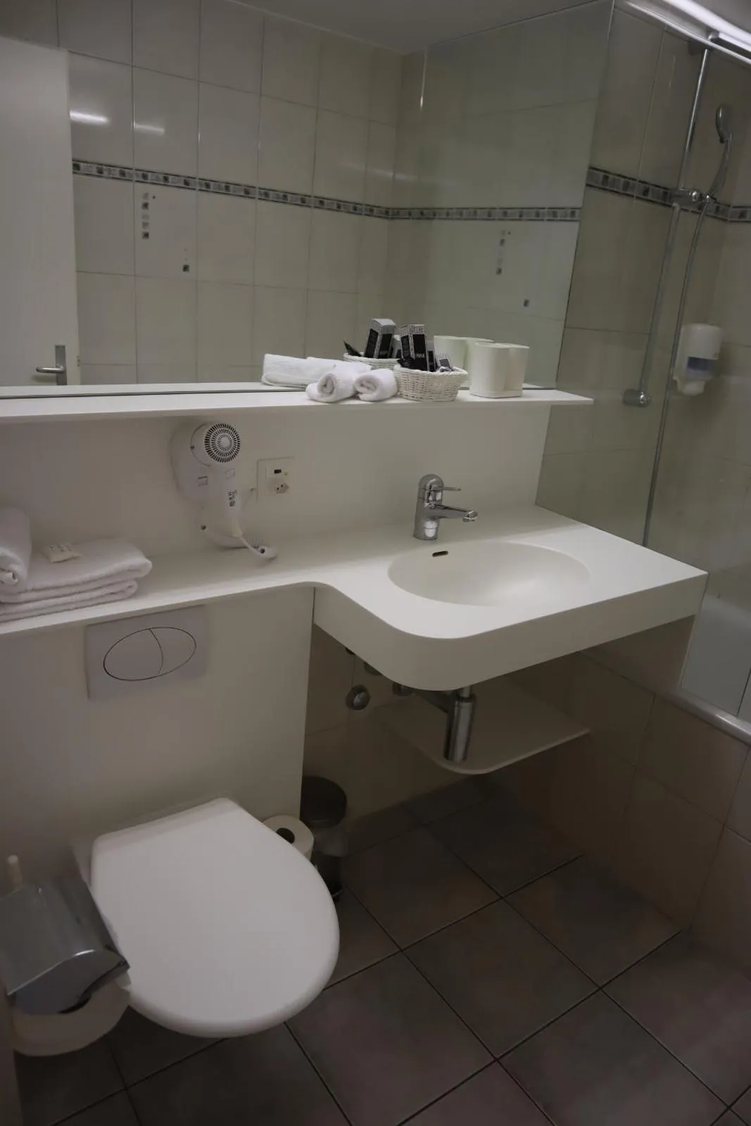 Toilet in Grichting Hotel & Serviced Apartments