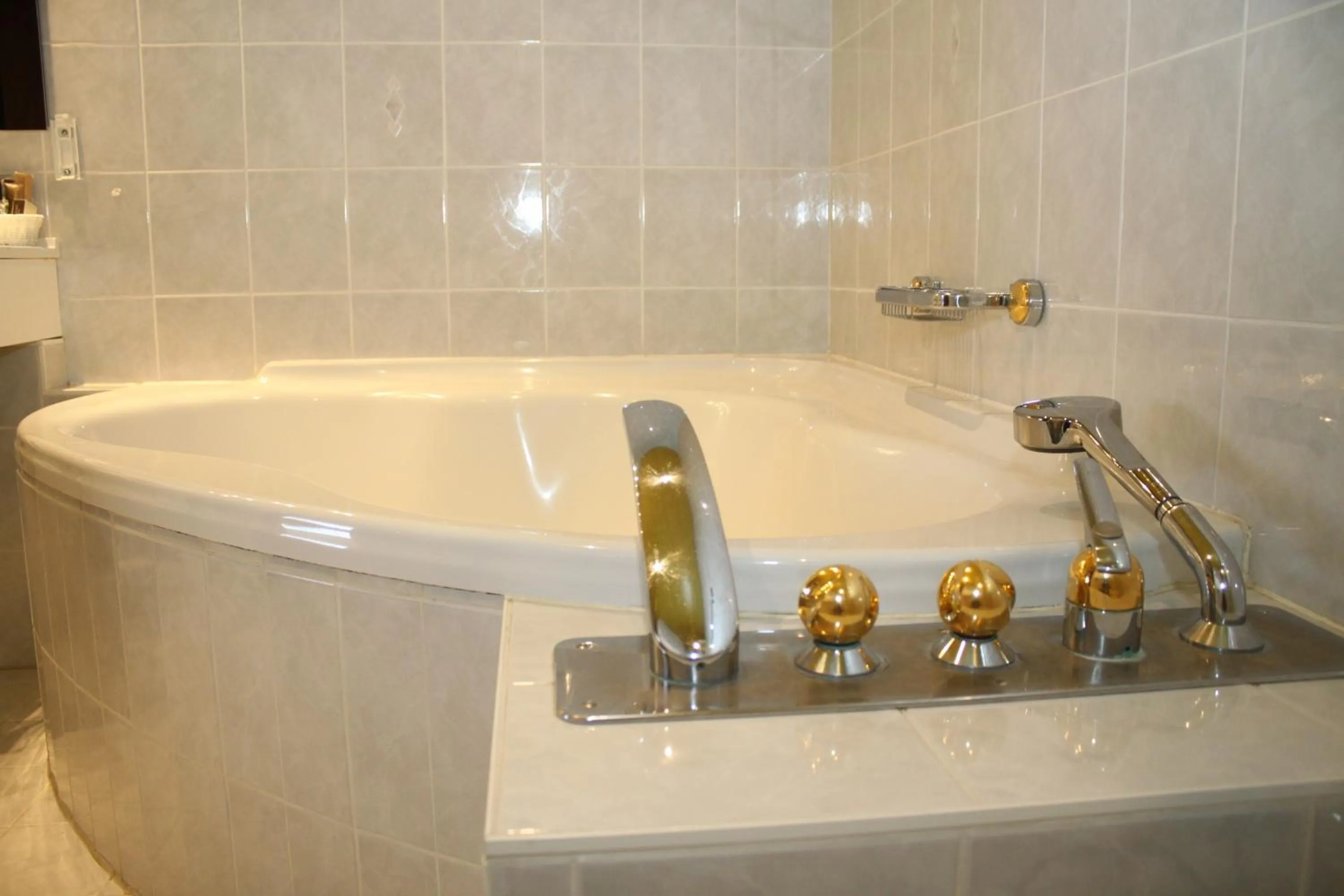 Hot Tub in Grichting Hotel & Serviced Apartments