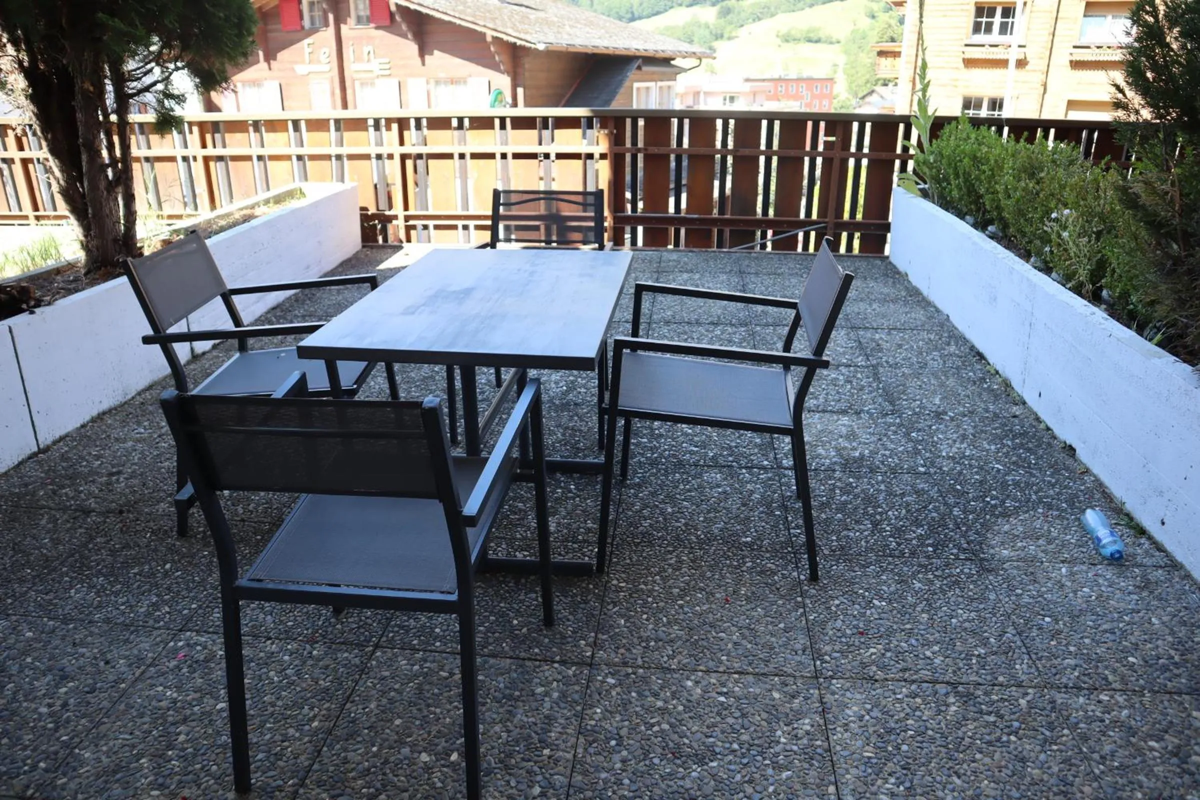 Balcony/Terrace in Grichting Hotel & Serviced Apartments