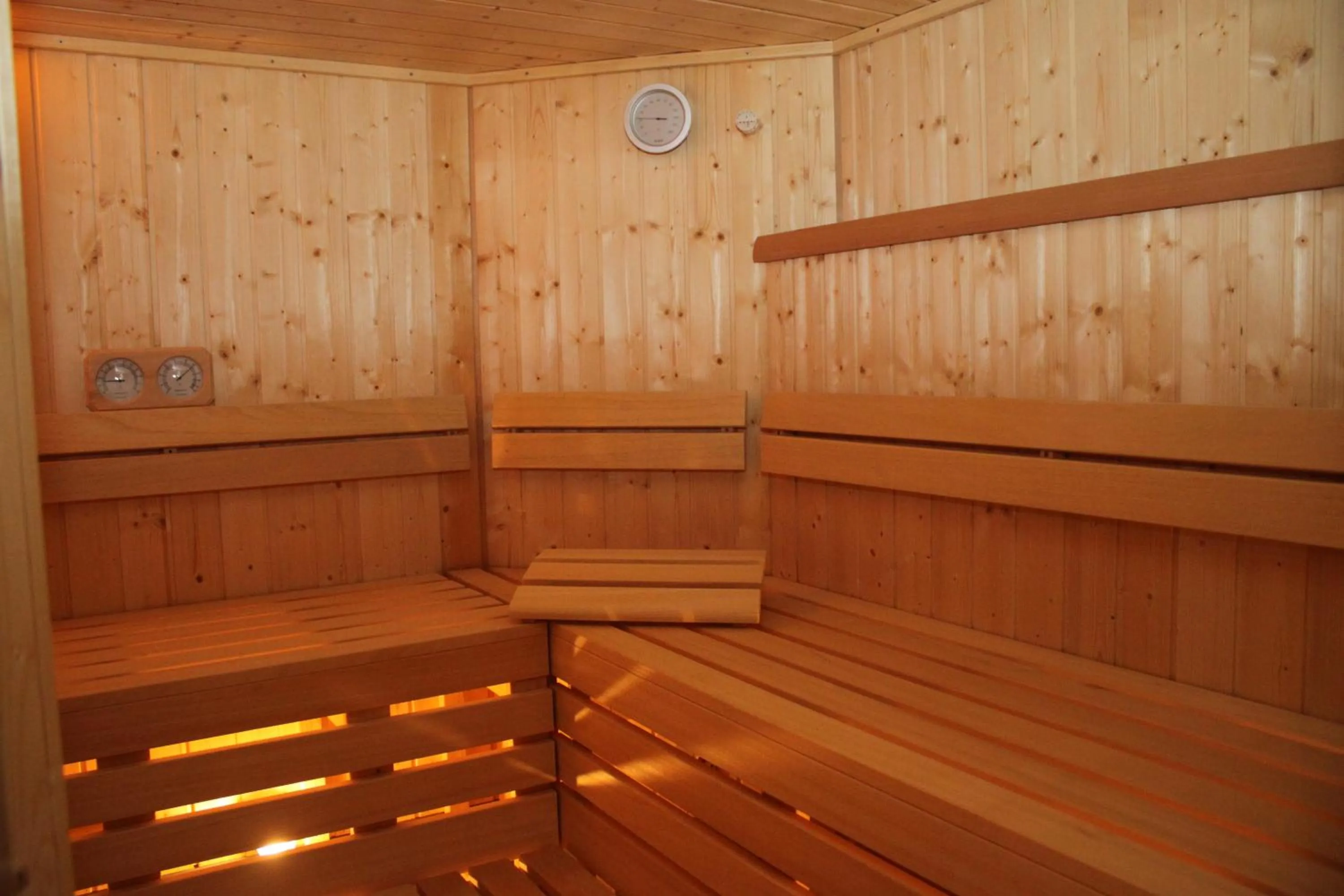 Sauna in Grichting Hotel & Serviced Apartments