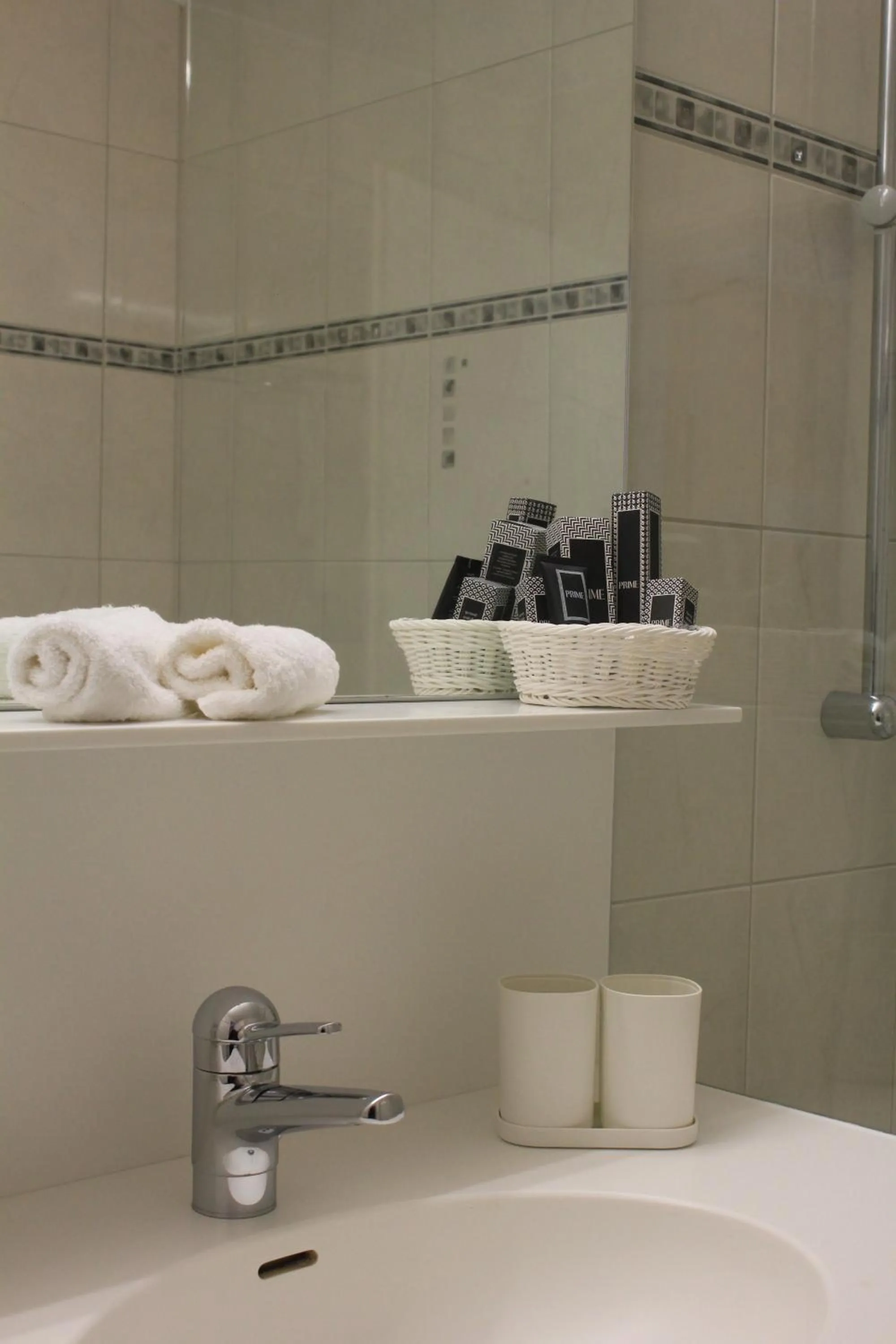 Bathroom in Grichting Hotel & Serviced Apartments
