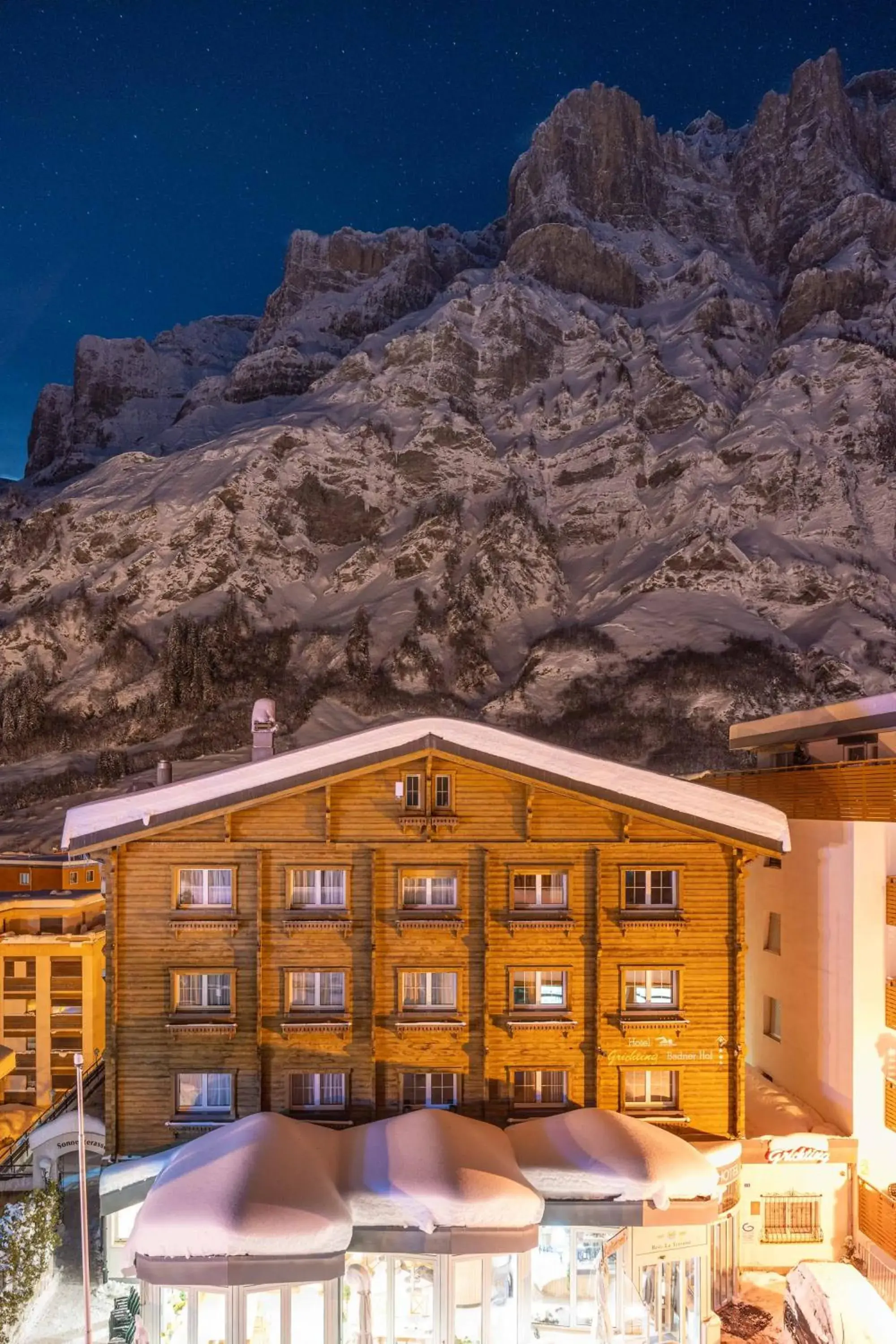 Property building in Grichting Hotel & Serviced Apartments Property building in Grichting Hotel & Serviced Apartments