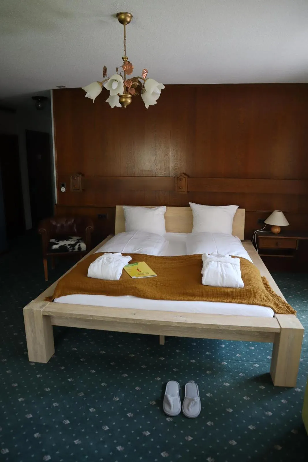 Bed in Grichting Hotel & Serviced Apartments