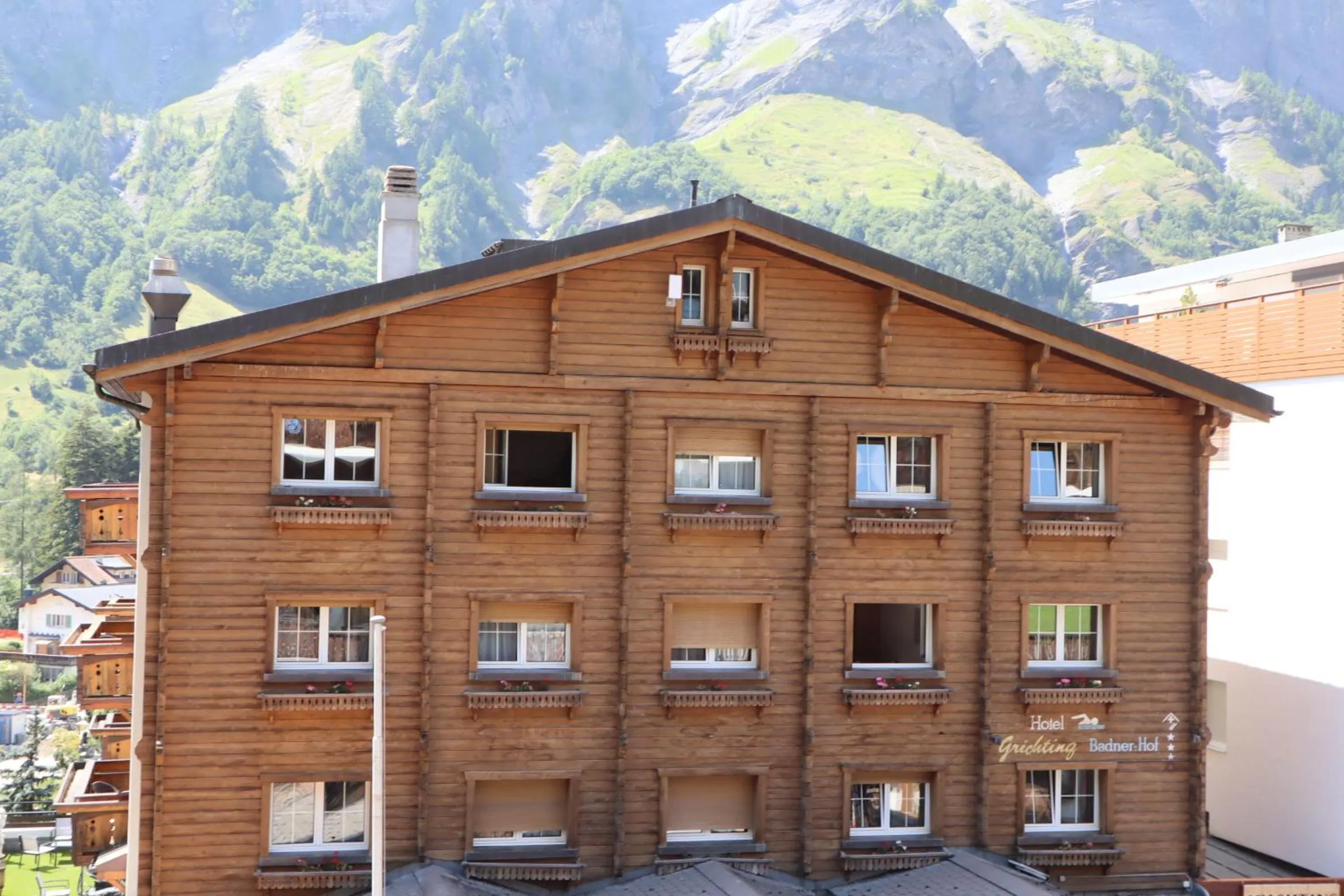 Property building in Grichting Hotel & Serviced Apartments