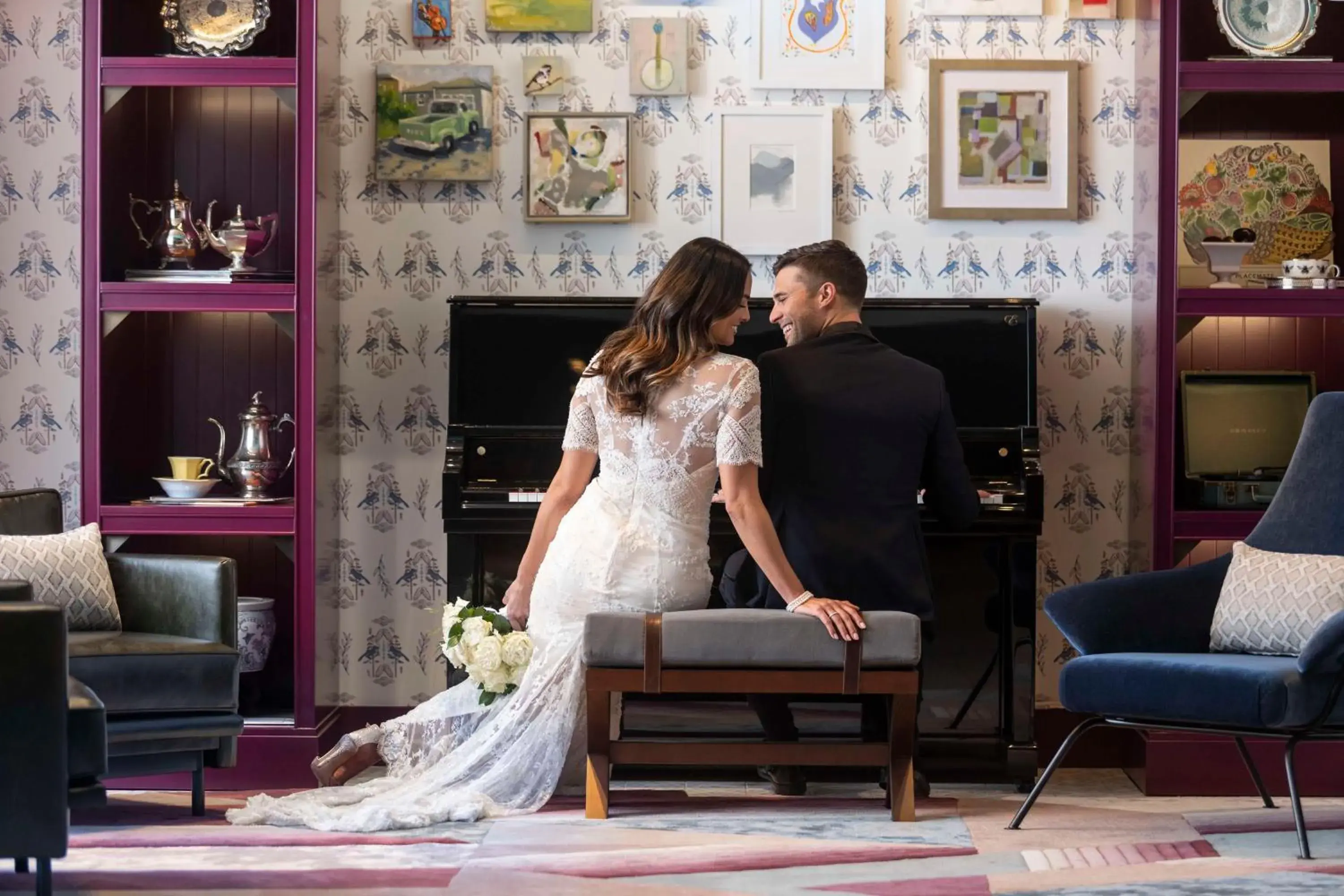 Lobby or reception in Hyatt Centric Downtown Nashville Lobby or reception in Hyatt Centric Downtown Nashville