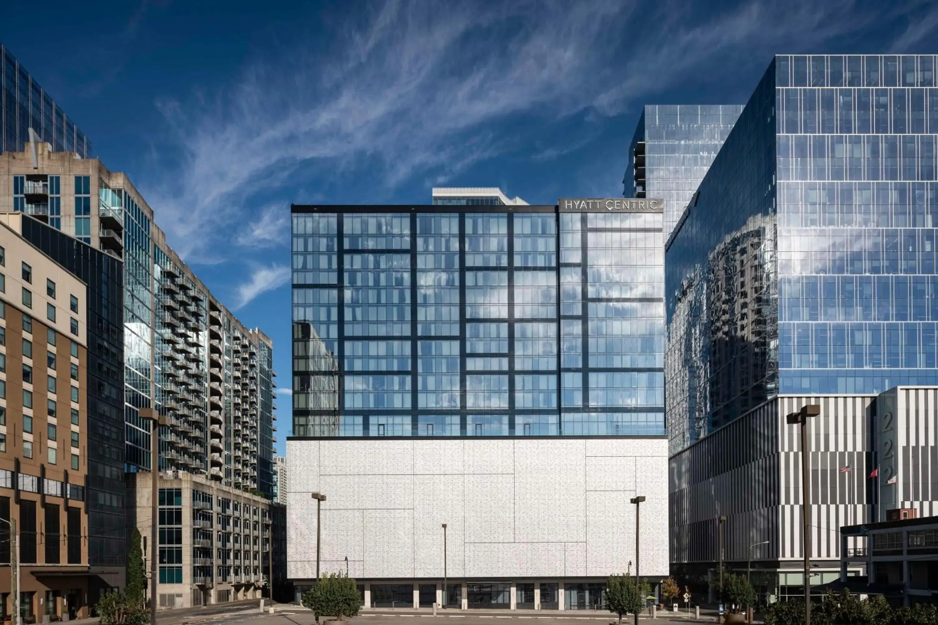 Property building in Hyatt Centric Downtown Nashville Property building in Hyatt Centric Downtown Nashville