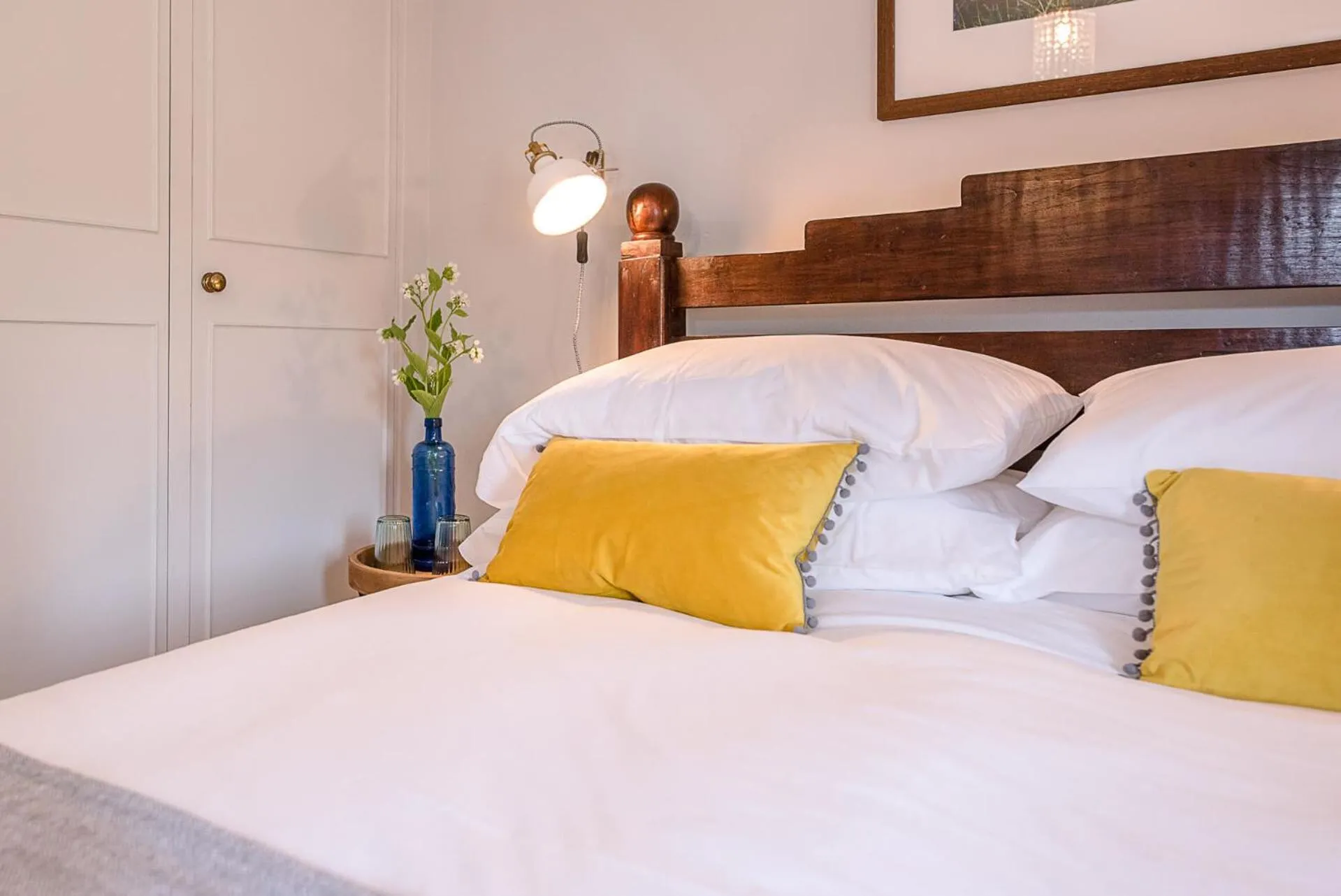 Bed in Lavender Cottage, Middleton