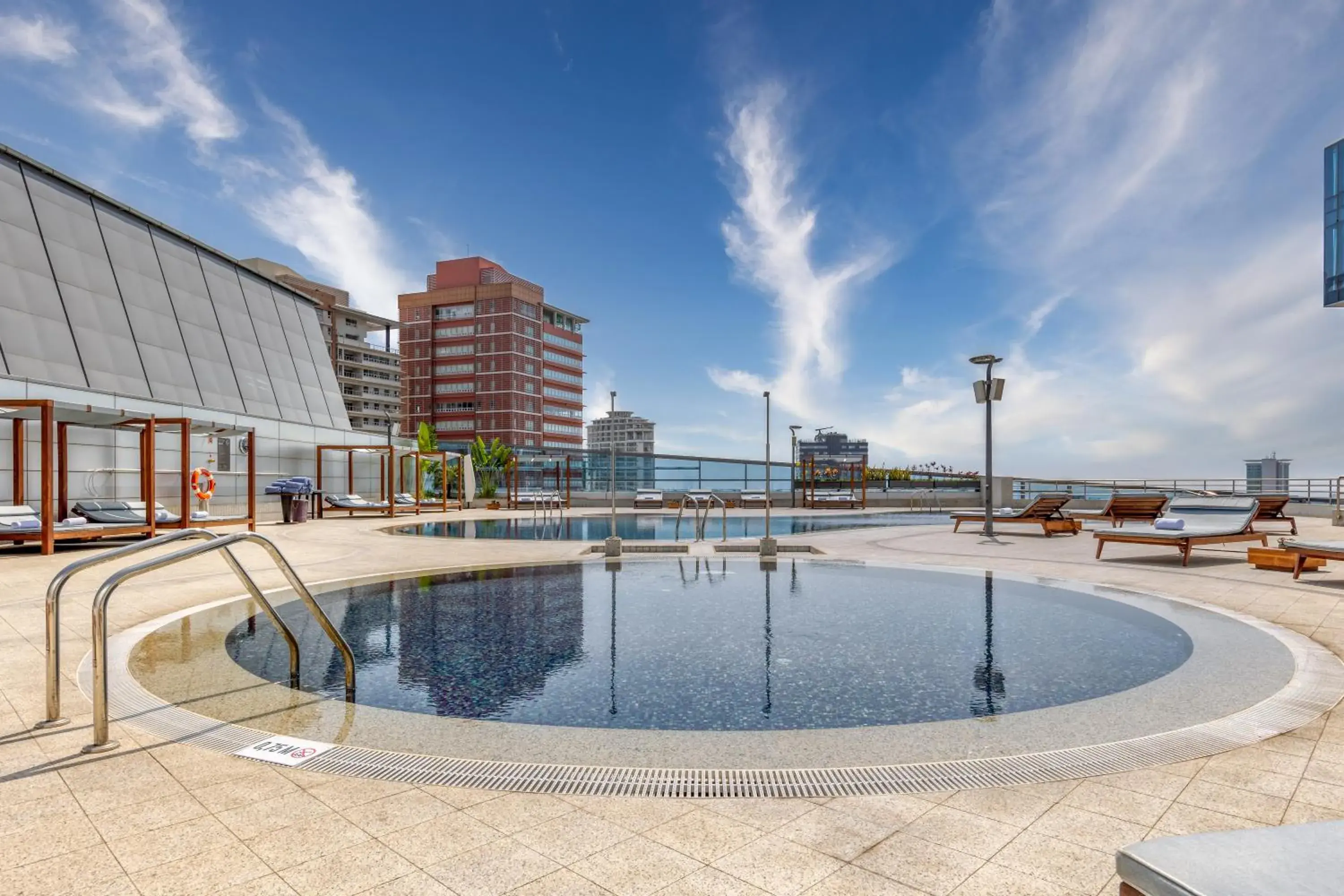 Swimming pool in InterContinental Luanda Miramar by IHG Swimming pool in InterContinental Luanda Miramar by IHG