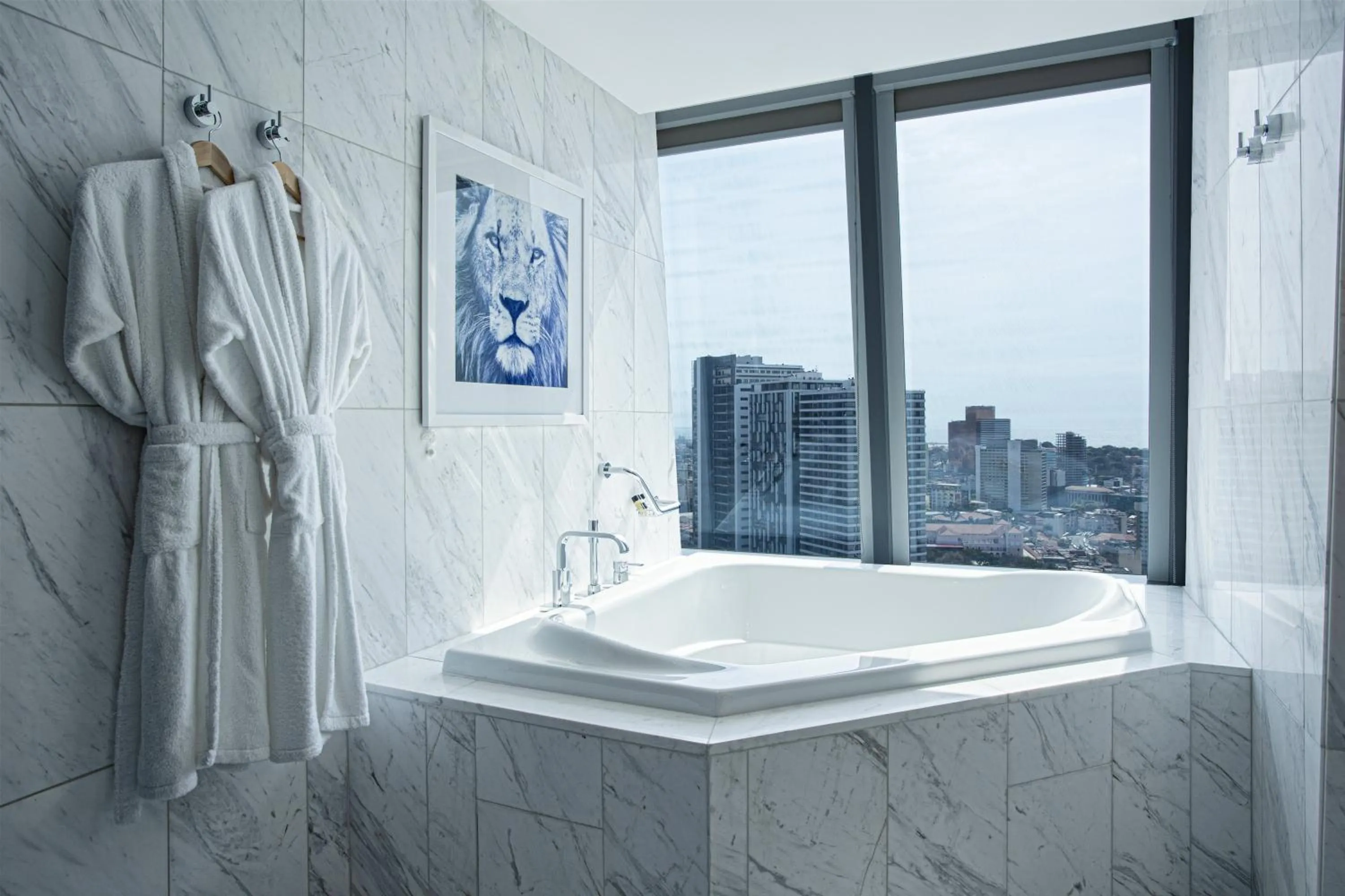 Bathroom in InterContinental Luanda Miramar by IHG
