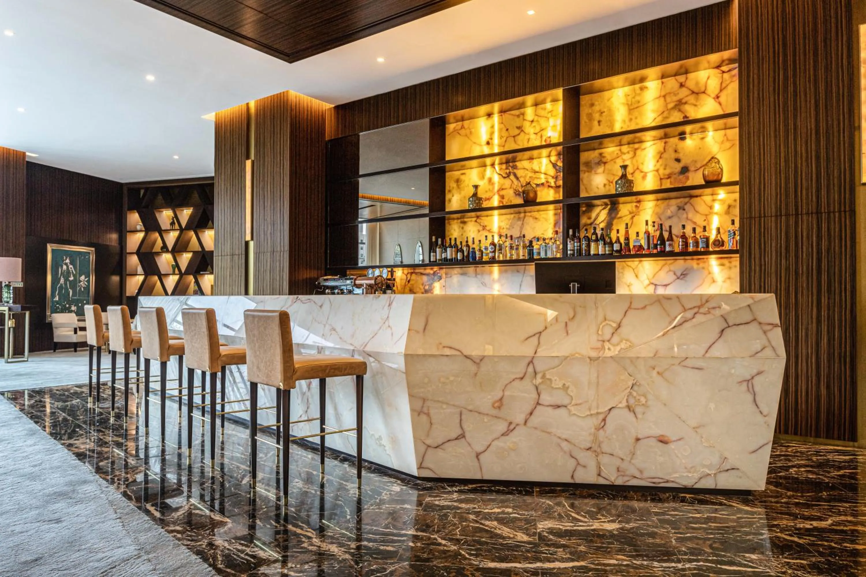 Lounge or bar in InterContinental Luanda Miramar by IHG