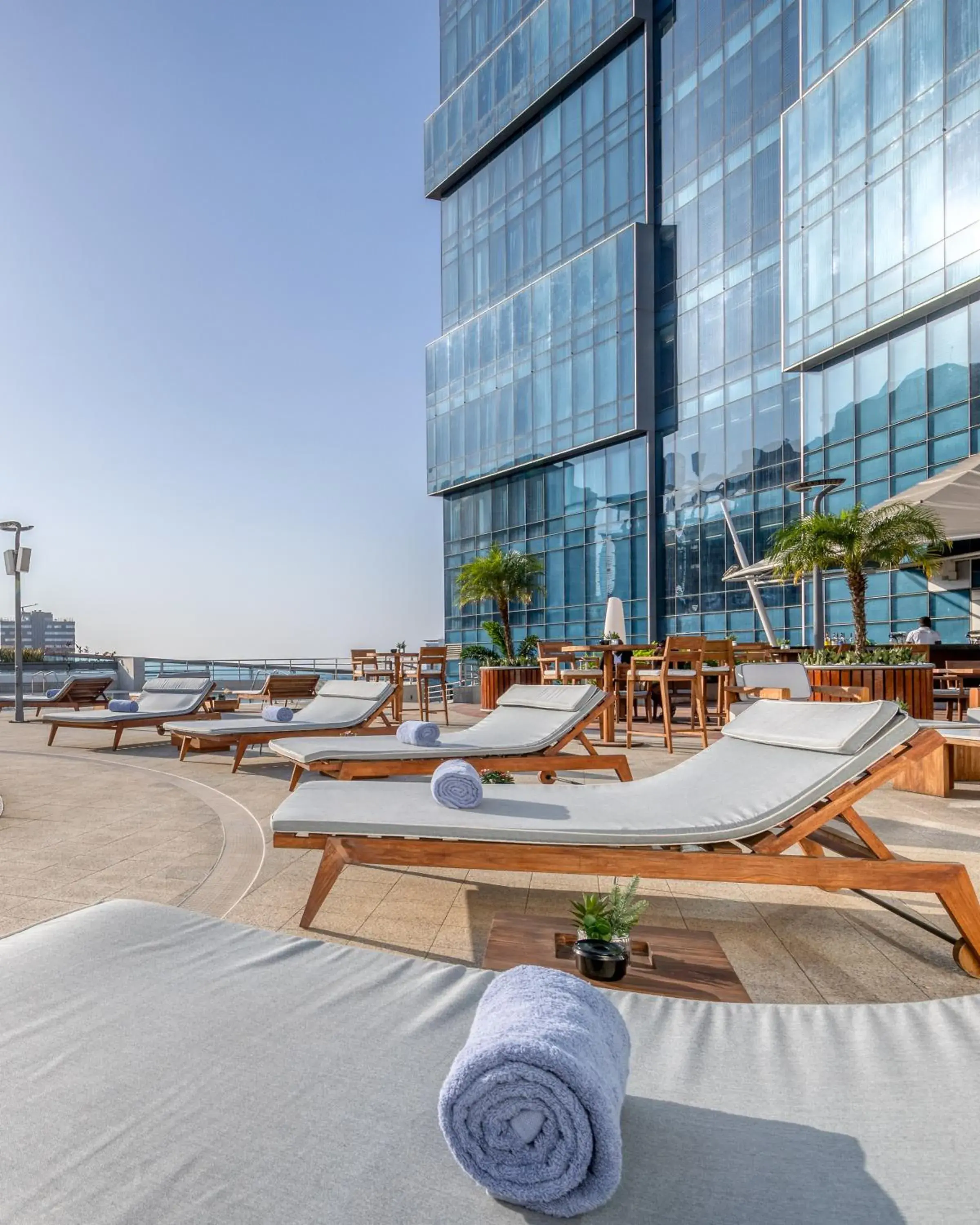 Swimming pool in InterContinental Luanda Miramar by IHG Swimming pool in InterContinental Luanda Miramar by IHG